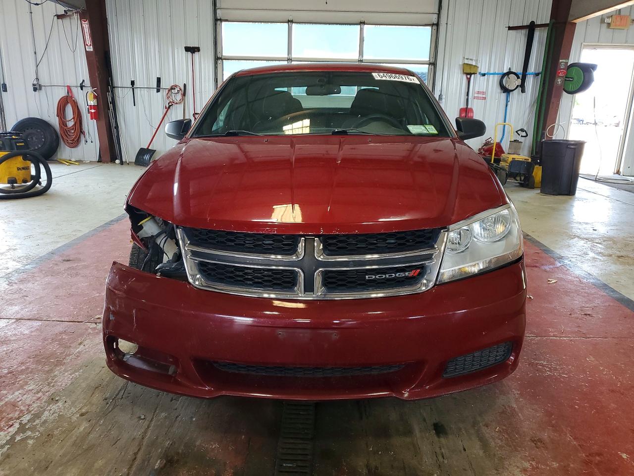 2014 Dodge Avenger Se Burgundy vin: 1C3CDZAG5EN226454
