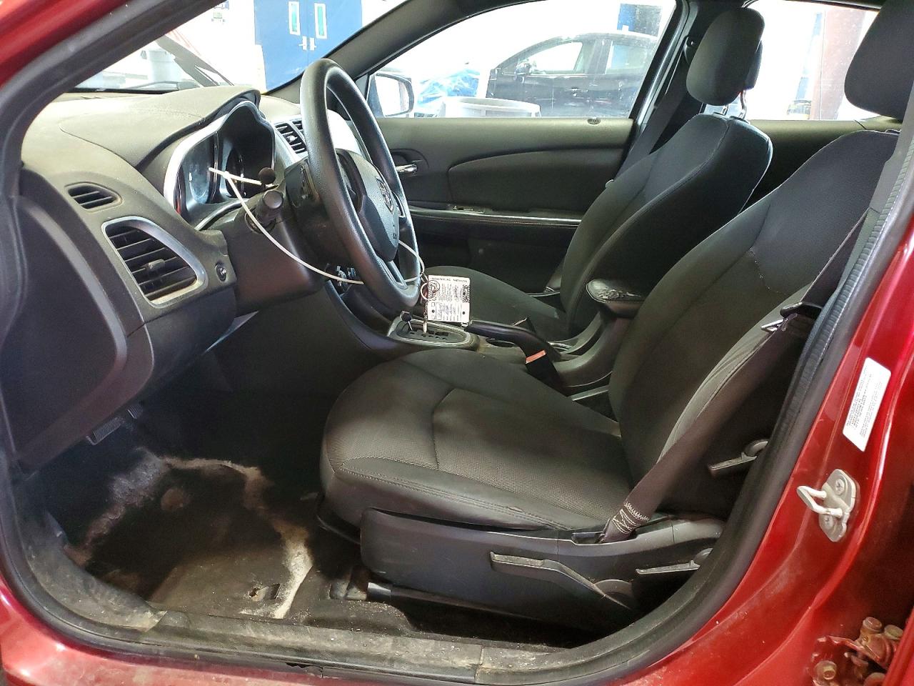 2014 Dodge Avenger Se Burgundy vin: 1C3CDZAG5EN226454