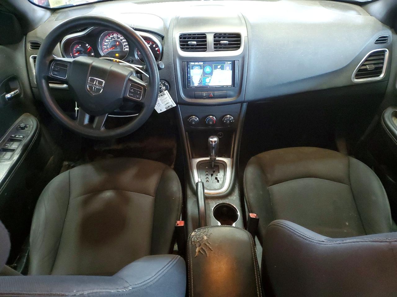 2014 Dodge Avenger Se Burgundy vin: 1C3CDZAG5EN226454