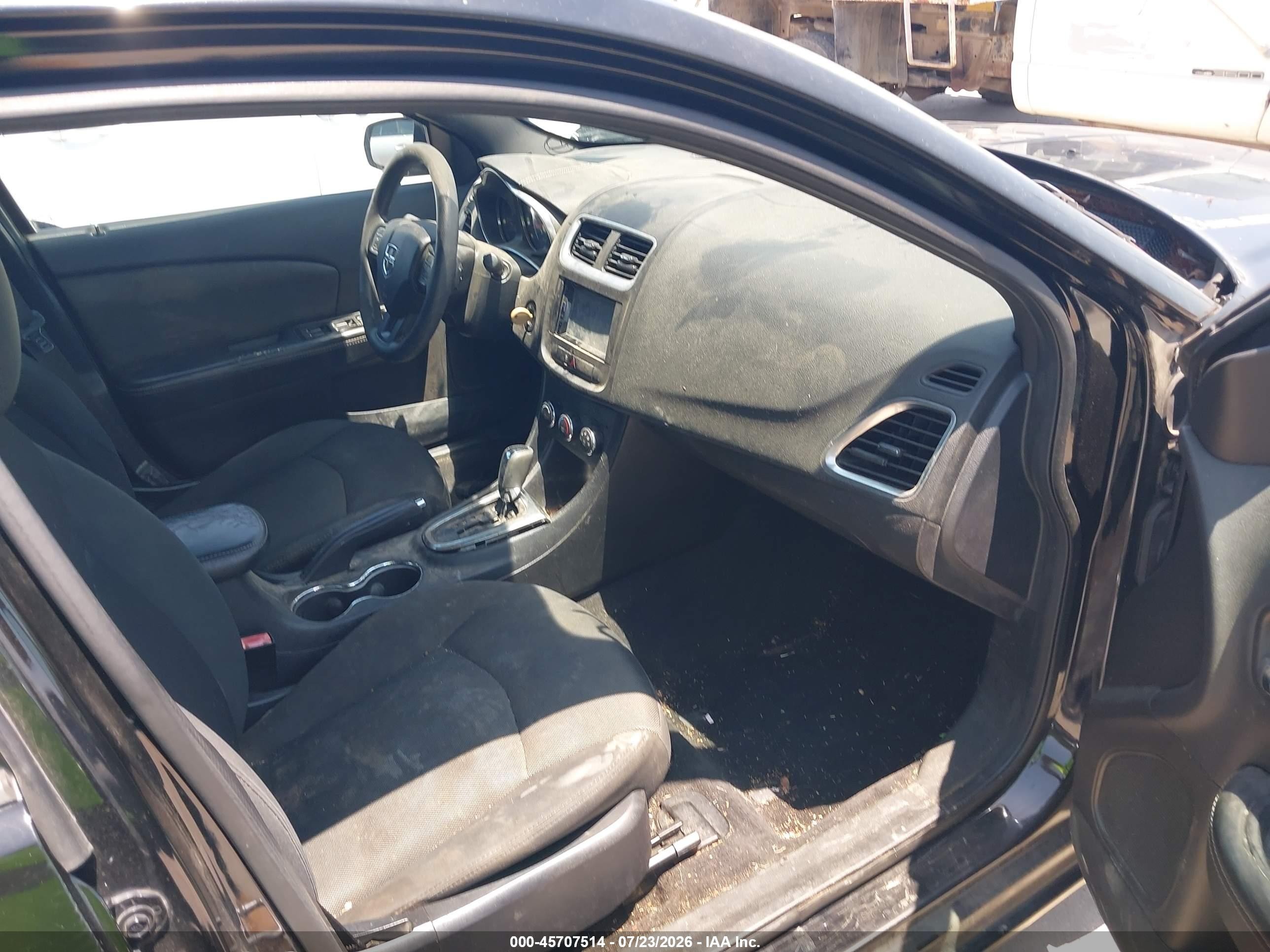 2013 Dodge Avenger Se V6 Black vin: 1C3CDZAG6DN748220
