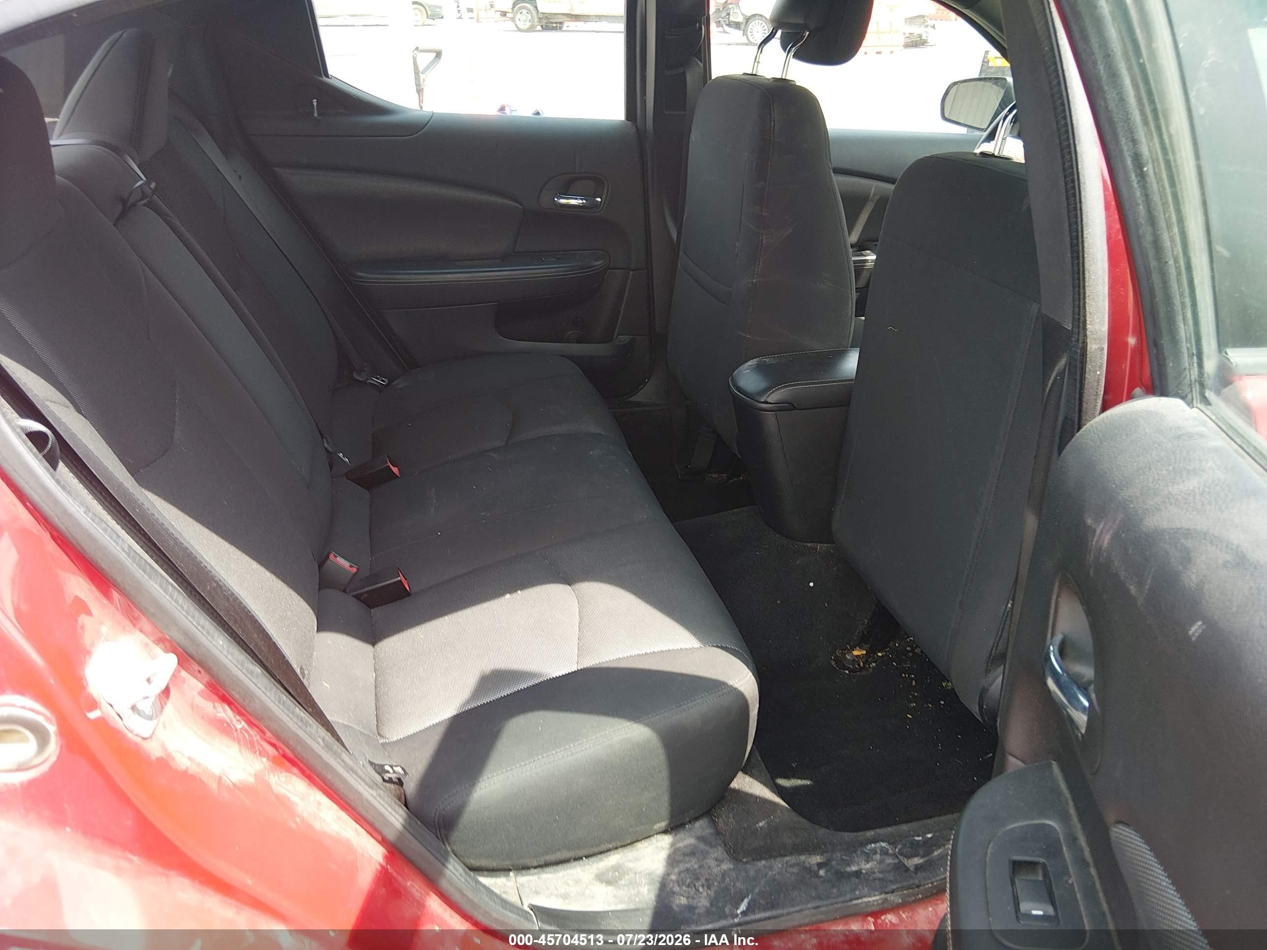 2013 Dodge Avenger Se V6 Red vin: 1C3CDZAG6DN757614