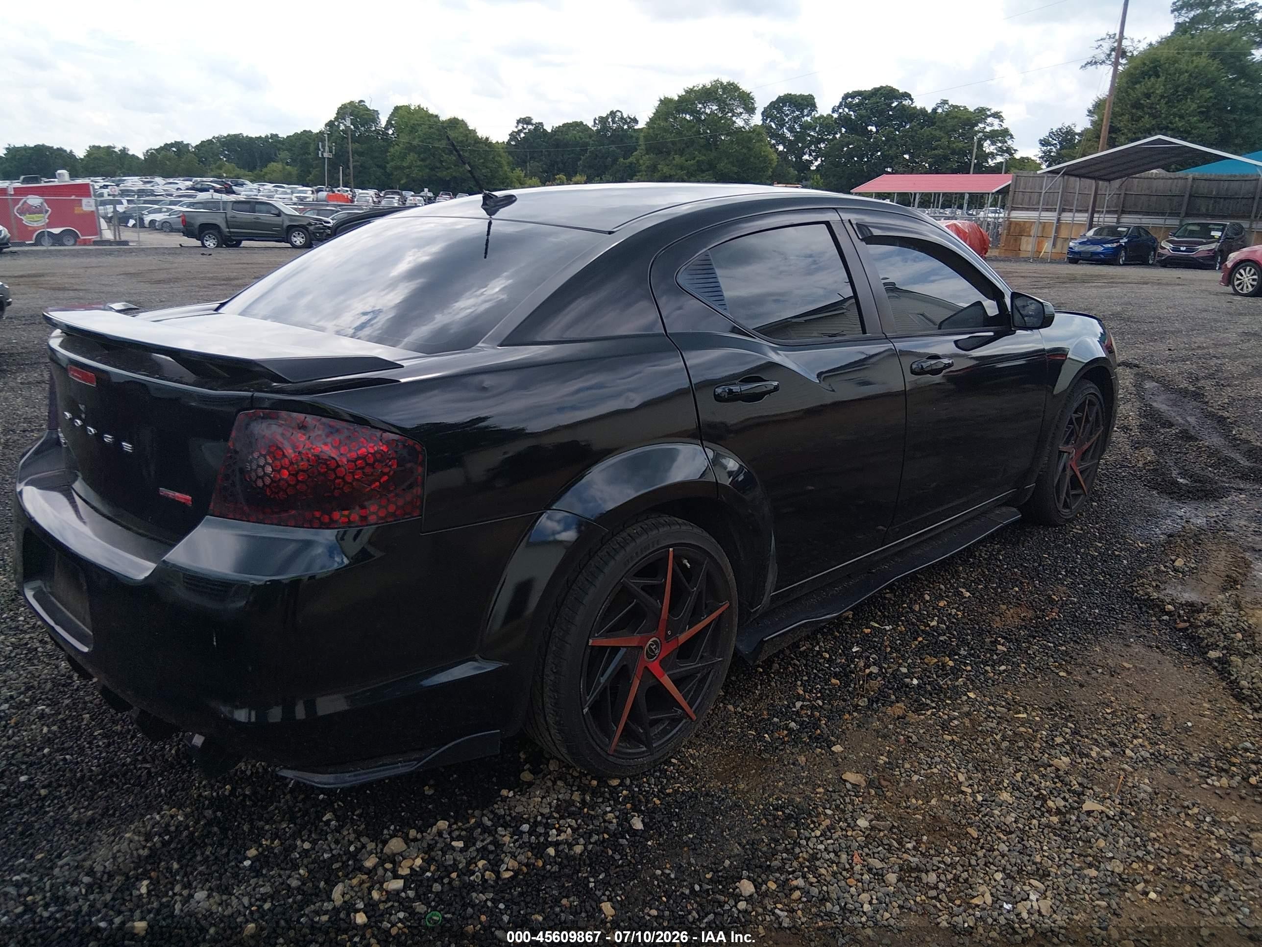2014 Dodge Avenger Se Черный vin: 1C3CDZAG6EN104153