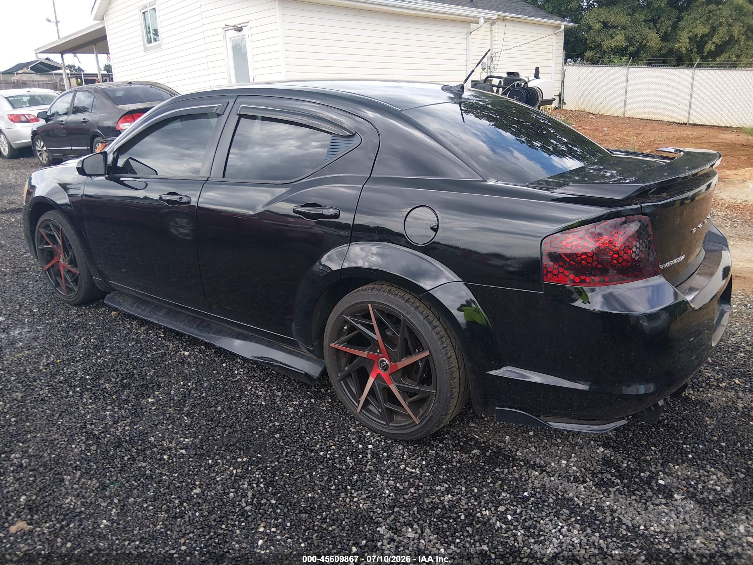 2014 Dodge Avenger Se Черный vin: 1C3CDZAG6EN104153