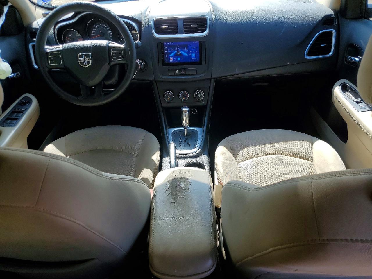 2014 Dodge Avenger Se Blue vin: 1C3CDZAG7EN148839