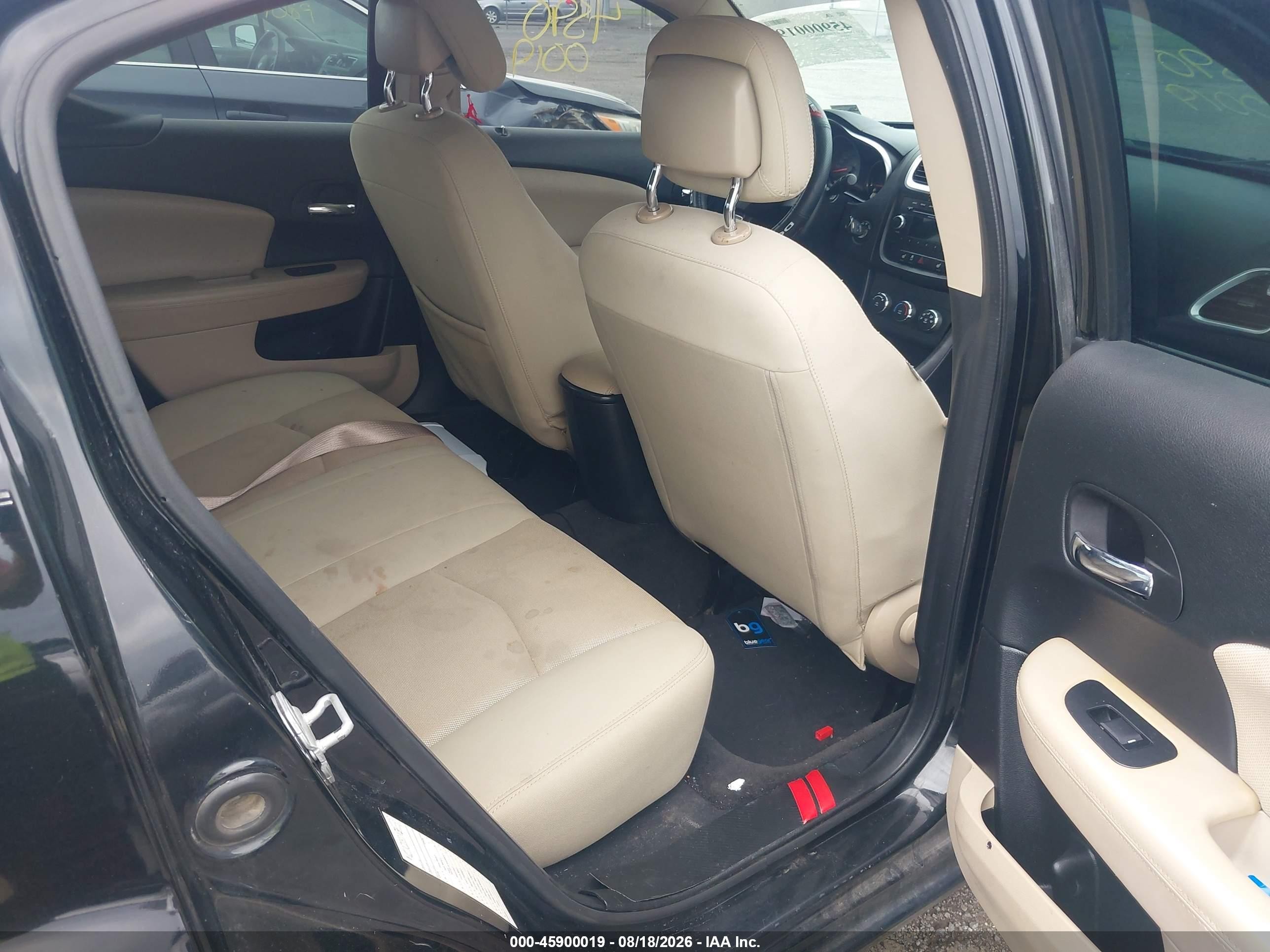 2012 Dodge Avenger Se Black vin: 1C3CDZAG8CN264418