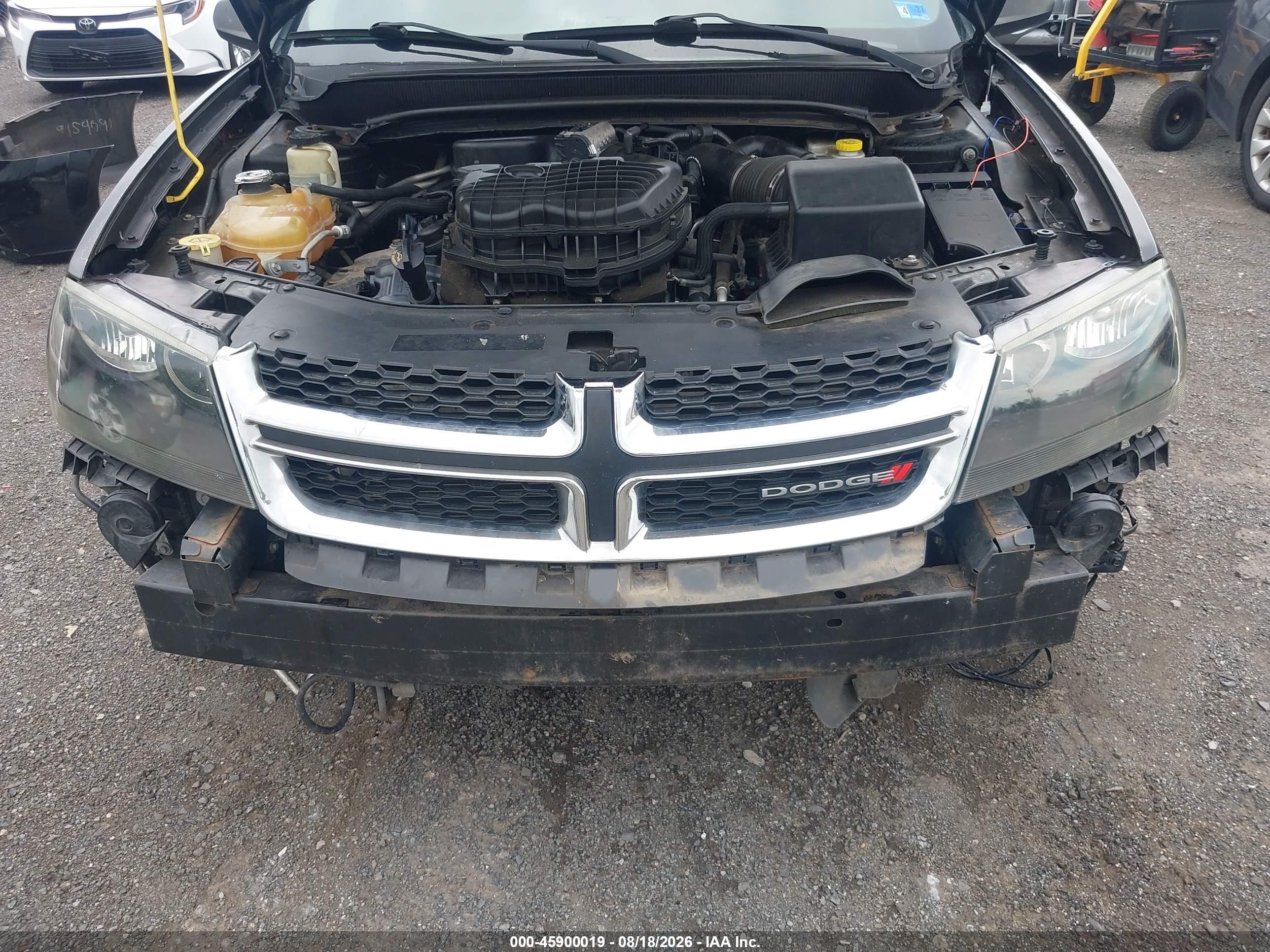 2012 Dodge Avenger Se Black vin: 1C3CDZAG8CN264418