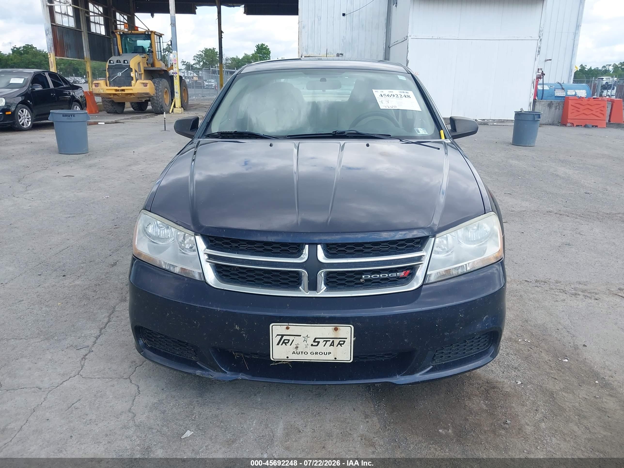 2012 Dodge Avenger Se Dark Blue vin: 1C3CDZAG8CN309356