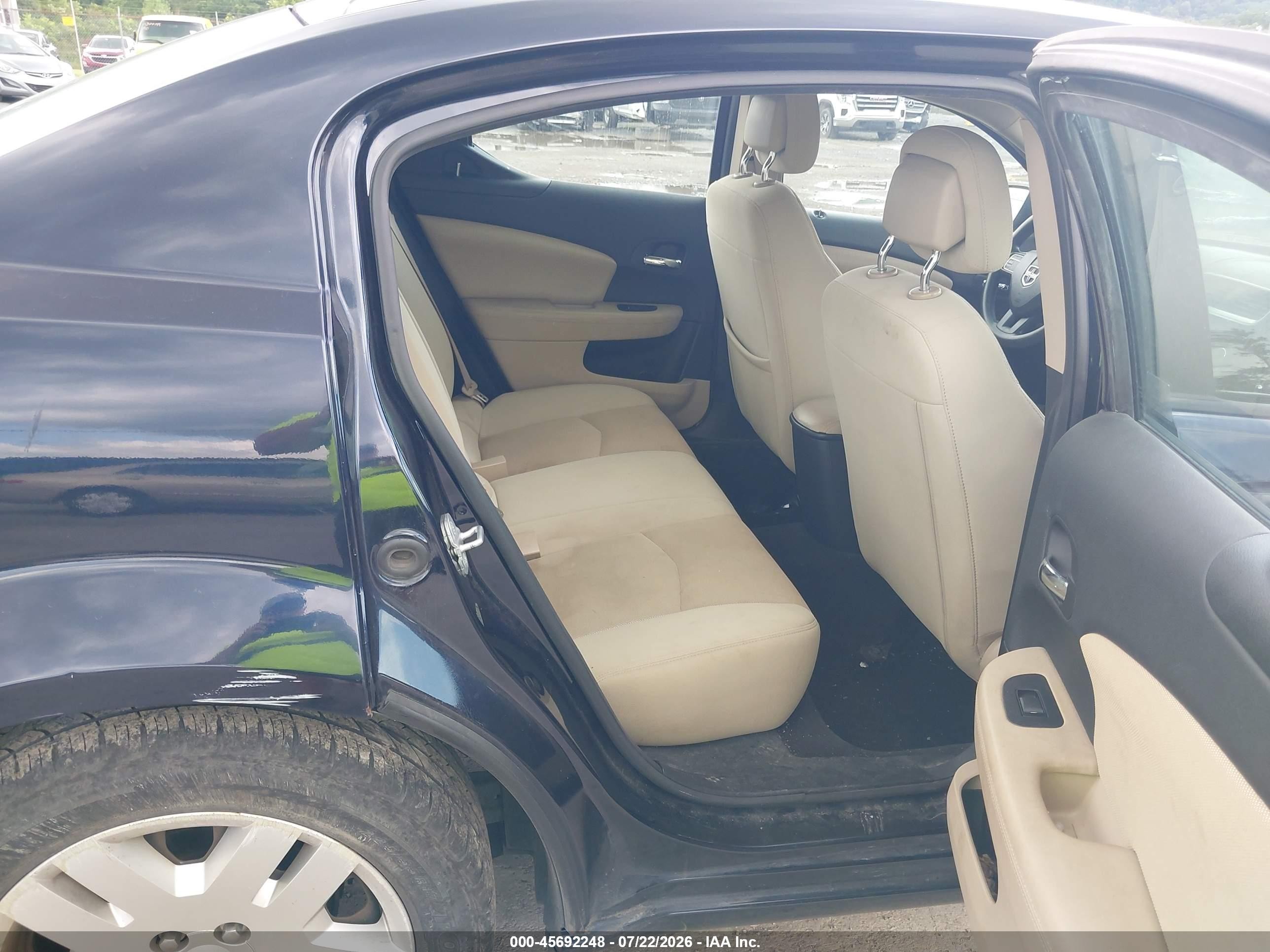 2012 Dodge Avenger Se Dark Blue vin: 1C3CDZAG8CN309356