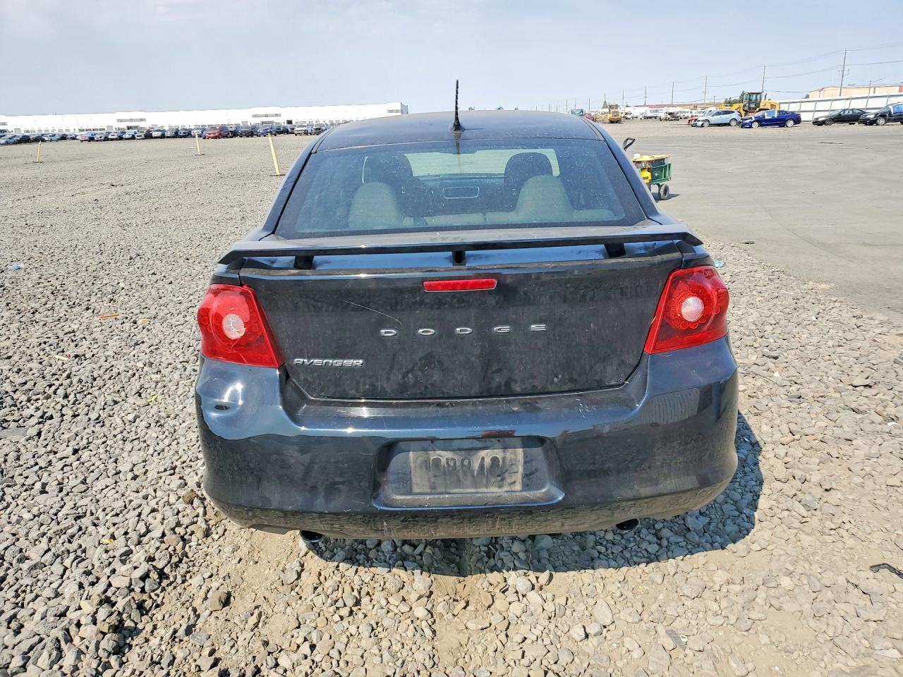 2013 Dodge Avenger Se Black vin: 1C3CDZAG8DN630542
