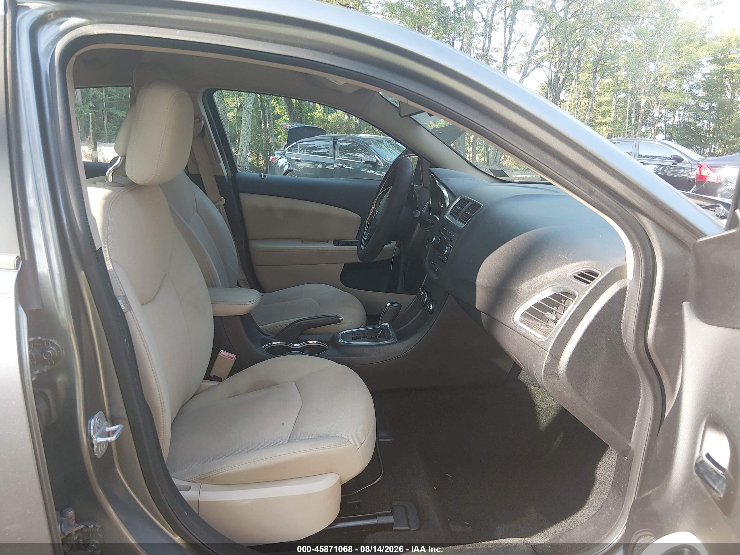2013 Dodge Avenger Se V6 Gray vin: 1C3CDZAG8DN766671