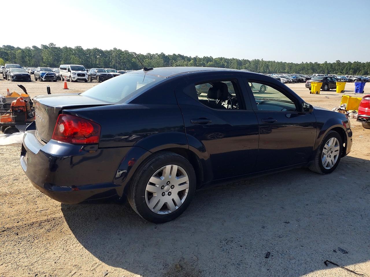 2014 Dodge Avenger Se Blue vin: 1C3CDZAG8EN153970