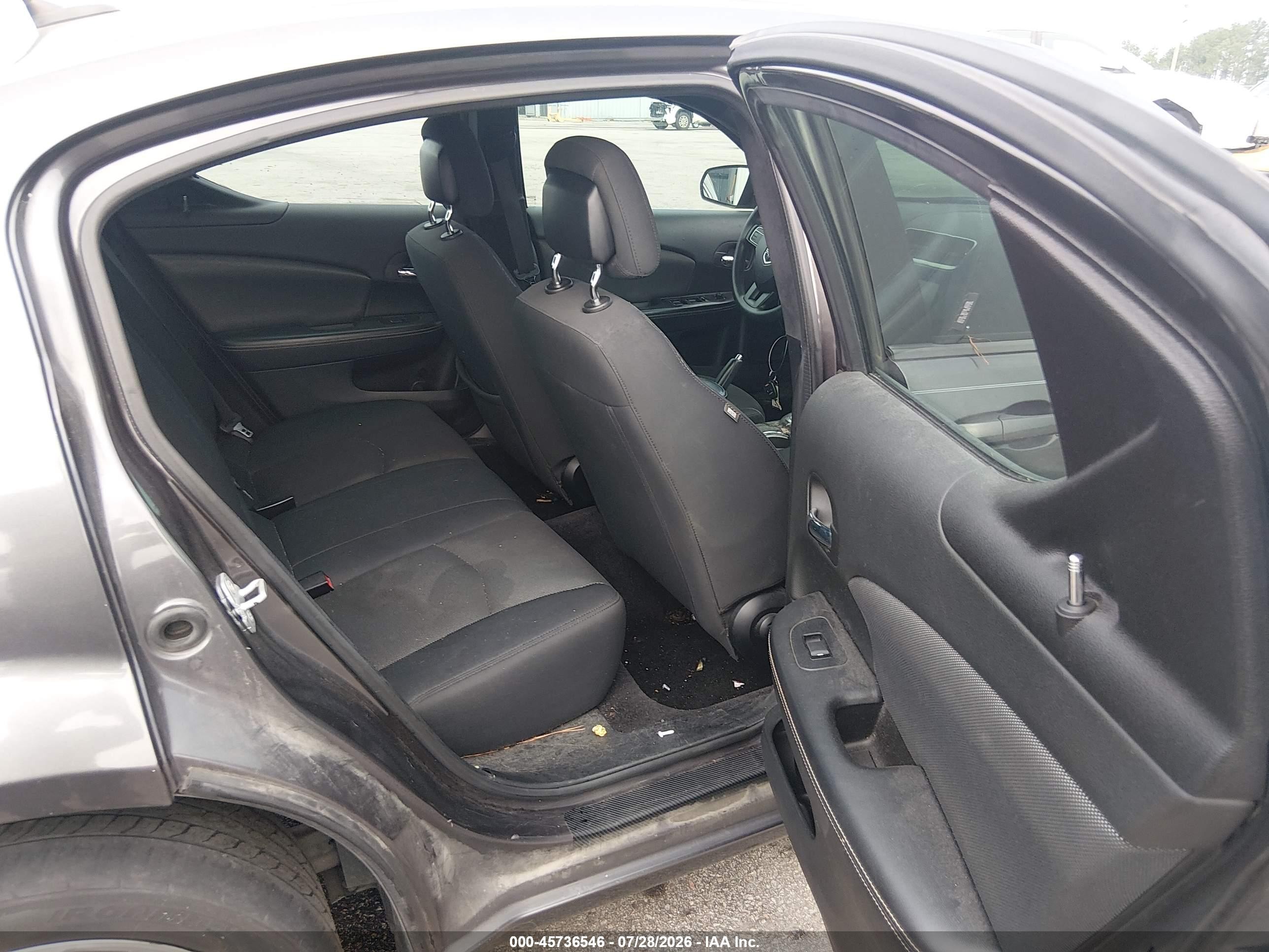 2014 Dodge Avenger Se Gray vin: 1C3CDZAG8EN234581