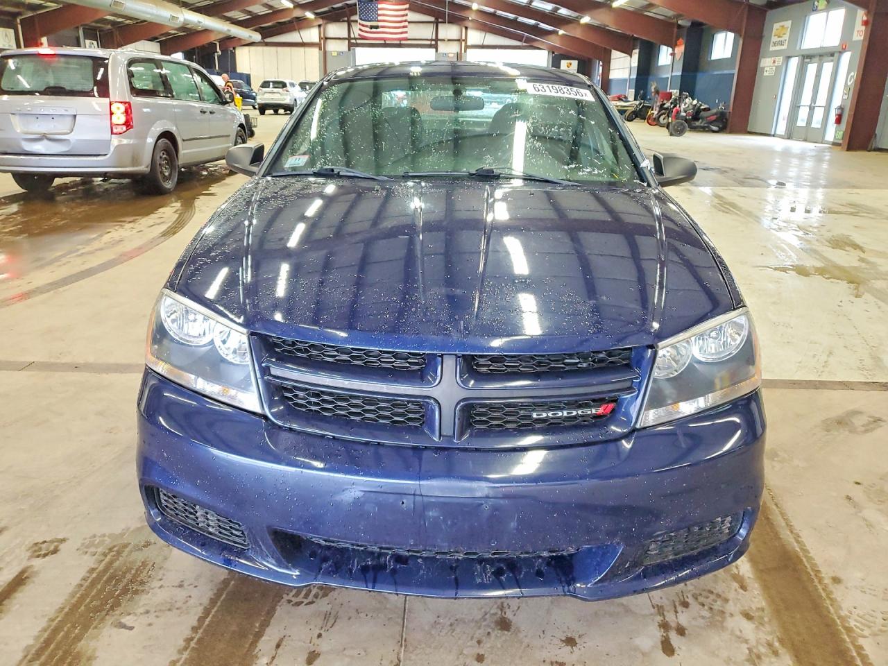2014 Dodge Avenger Se Blue vin: 1C3CDZAG9EN104485