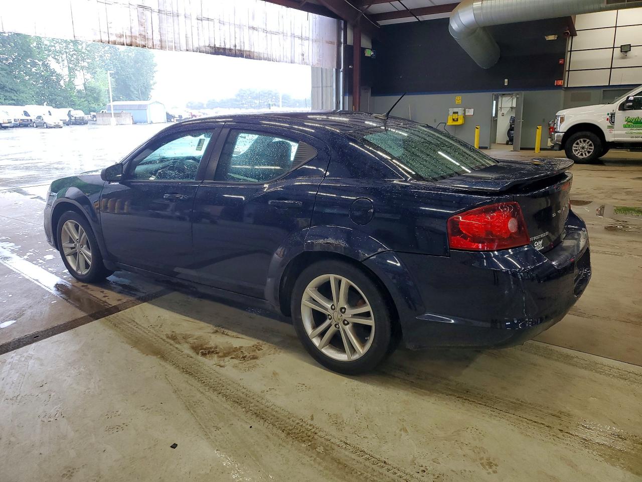 2014 Dodge Avenger Se Blue vin: 1C3CDZAG9EN104485
