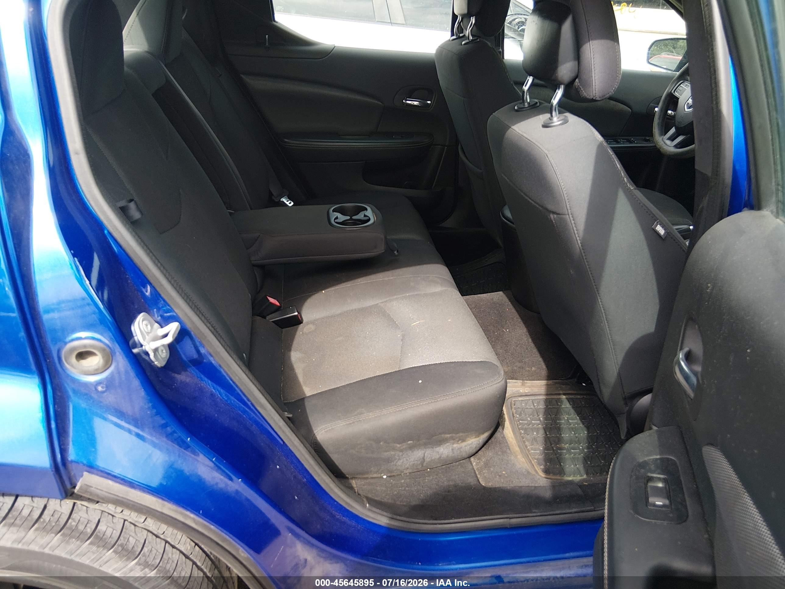 2014 Dodge Avenger Se Синий vin: 1C3CDZAG9EN218339