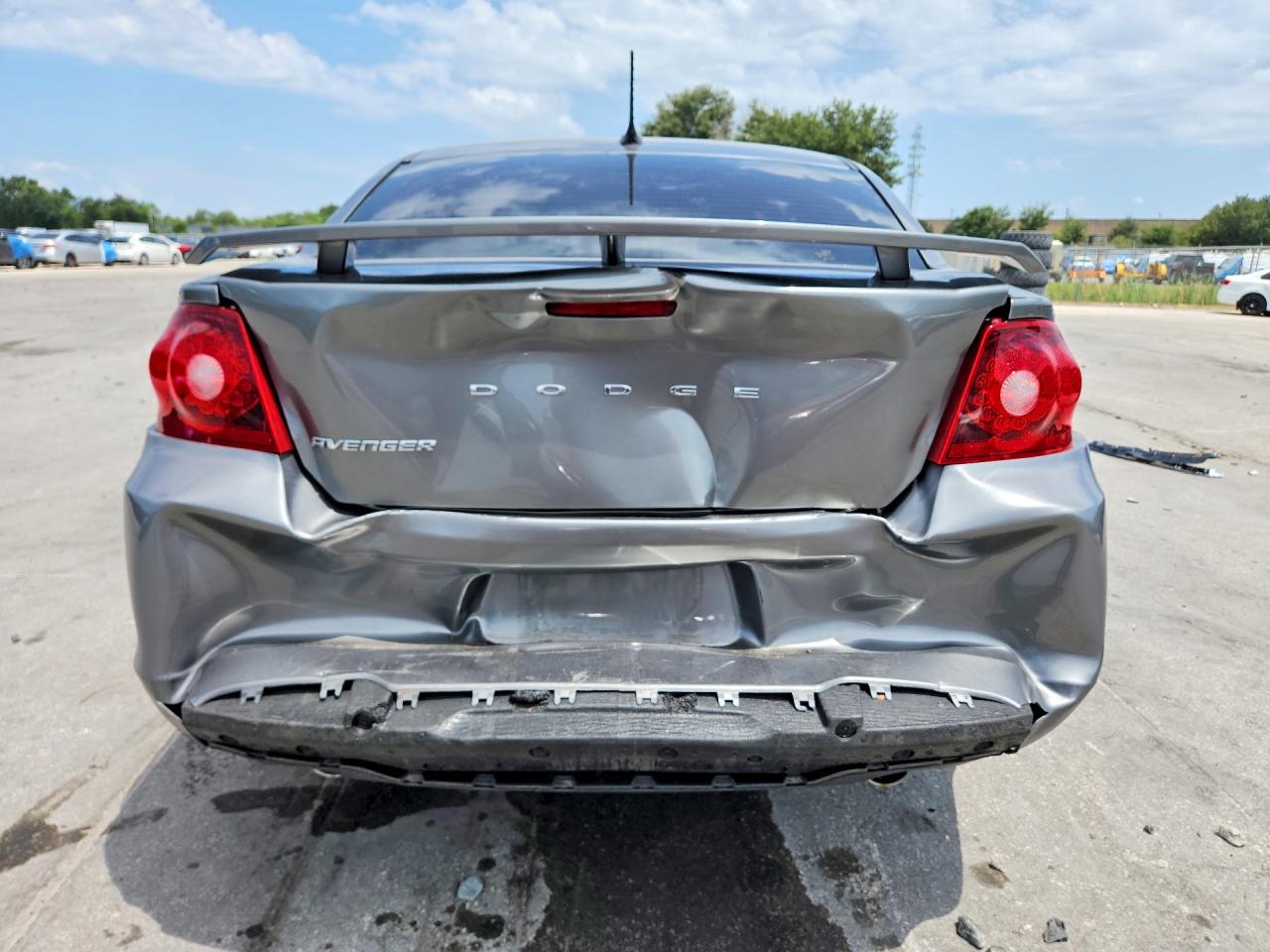 2013 Dodge Avenger Se Серый vin: 1C3CDZAGXDN619977