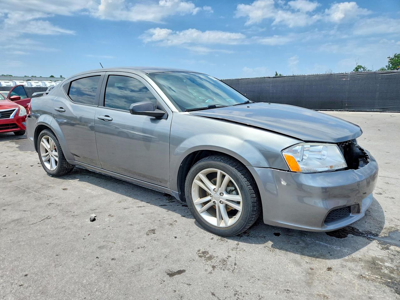 2013 Dodge Avenger Se Серый vin: 1C3CDZAGXDN619977