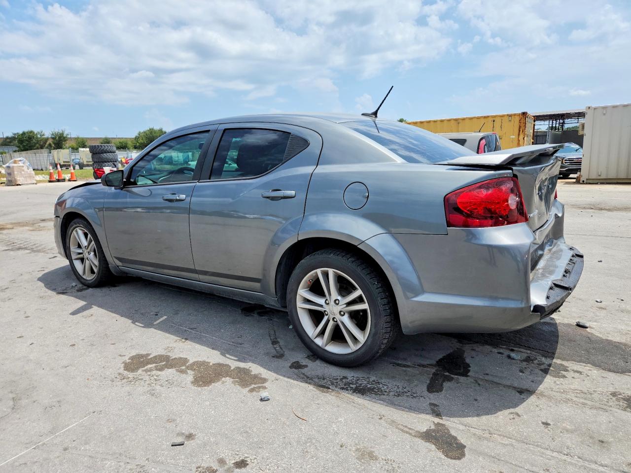 2013 Dodge Avenger Se Серый vin: 1C3CDZAGXDN619977