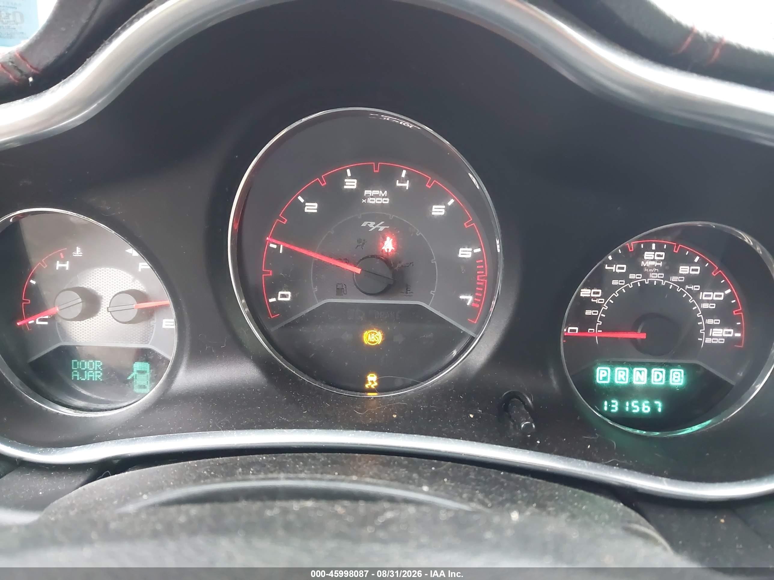 2013 Dodge Avenger R/t Красный vin: 1C3CDZBG0DN502925