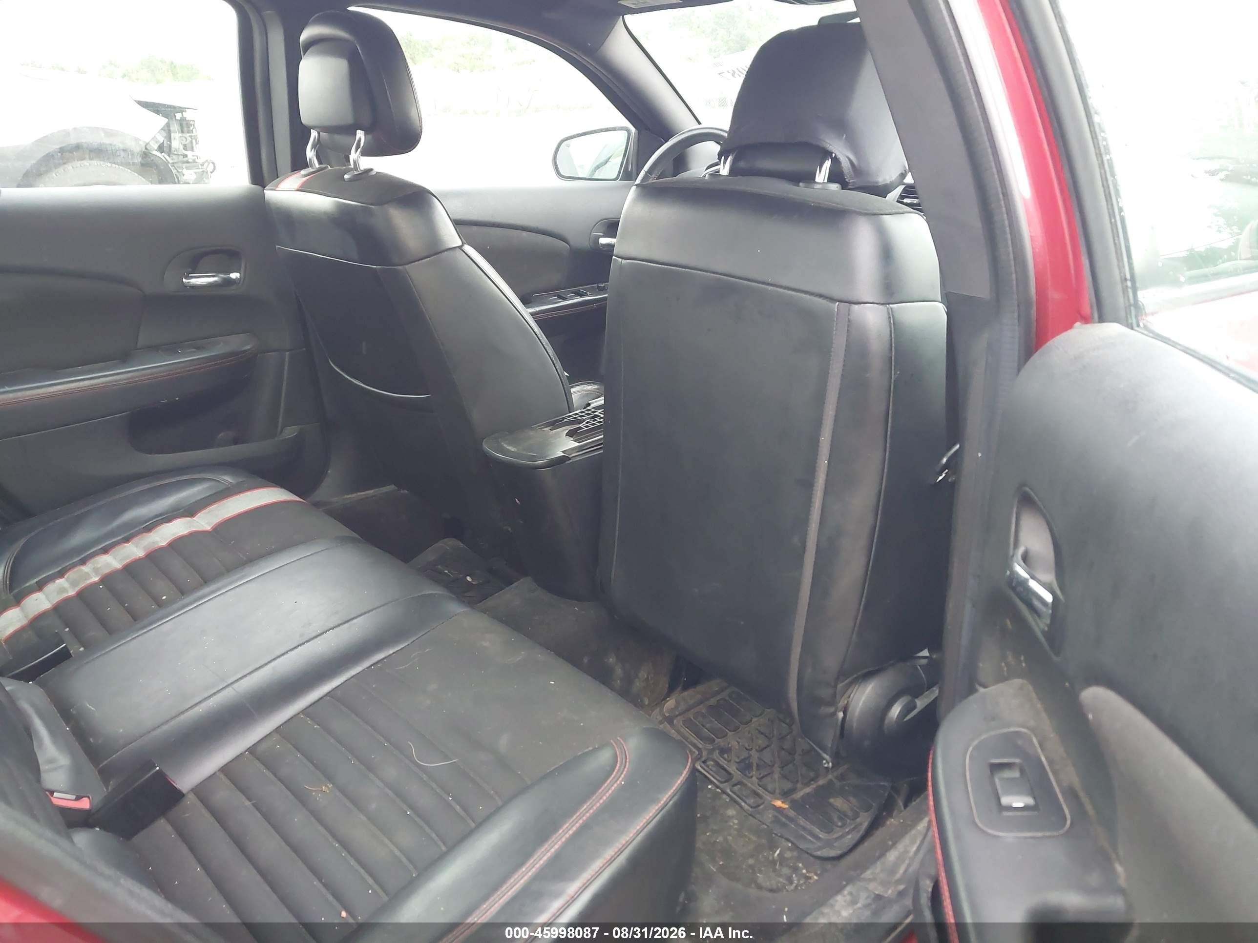 2013 Dodge Avenger R/t Красный vin: 1C3CDZBG0DN502925