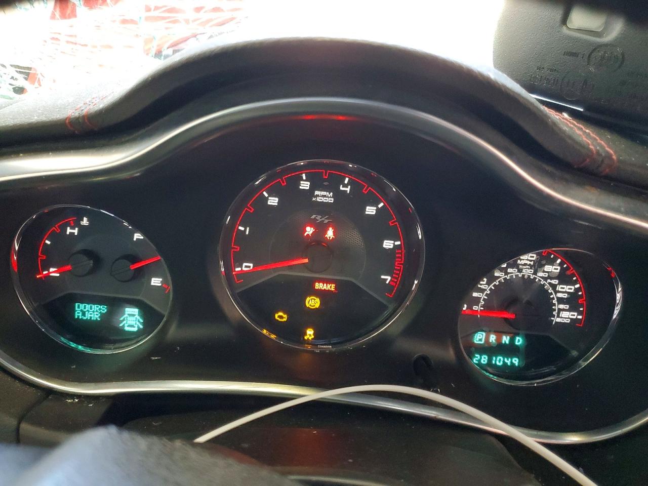 2013 Dodge Avenger R Red vin: 1C3CDZBG1DN725720