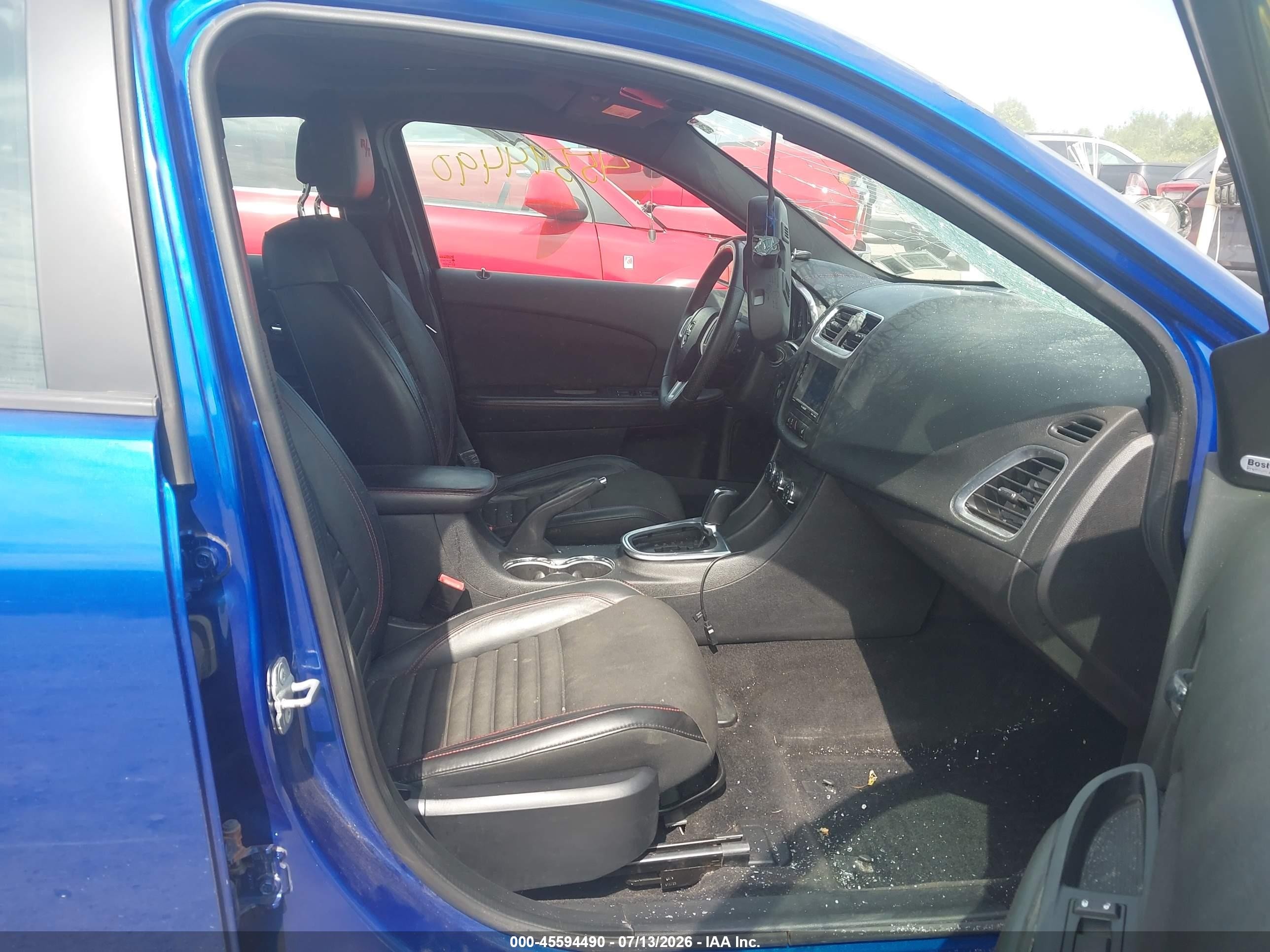 2014 Dodge Avenger R/t Синий vin: 1C3CDZBG6EN182723