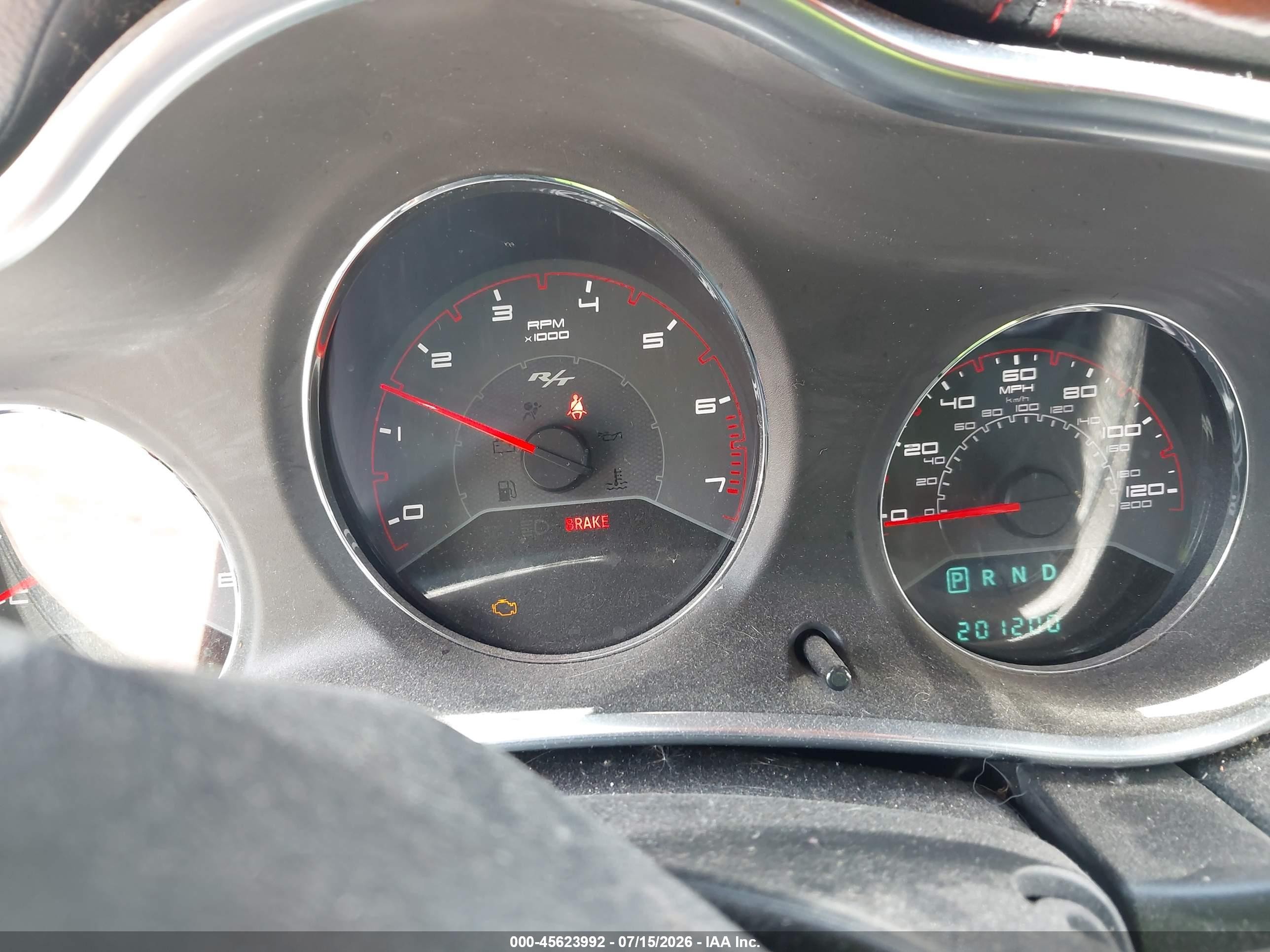 2014 Dodge Avenger R/t Red vin: 1C3CDZBG8EN167494