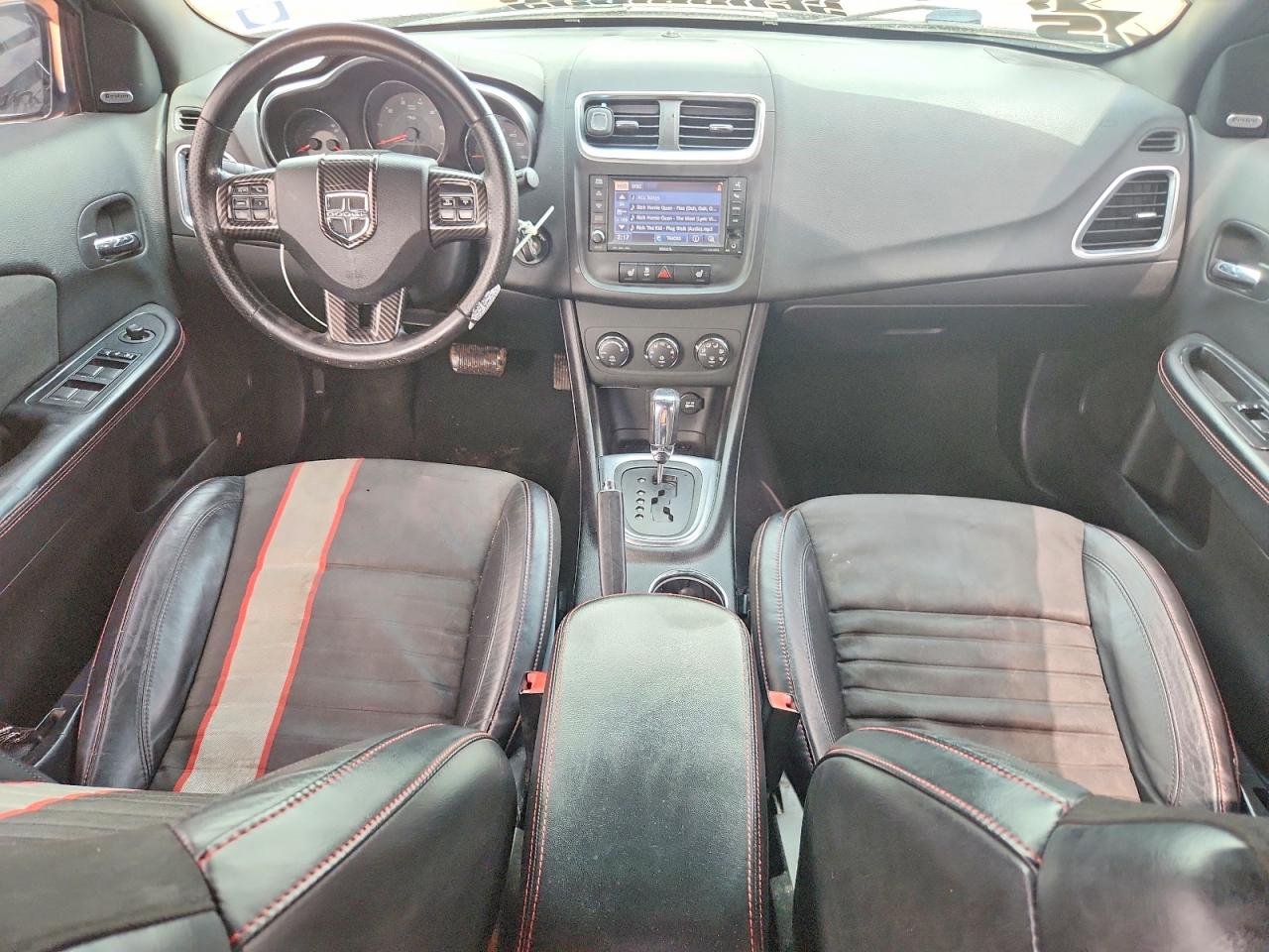2012 Dodge Avenger R Black vin: 1C3CDZBG9CN143041
