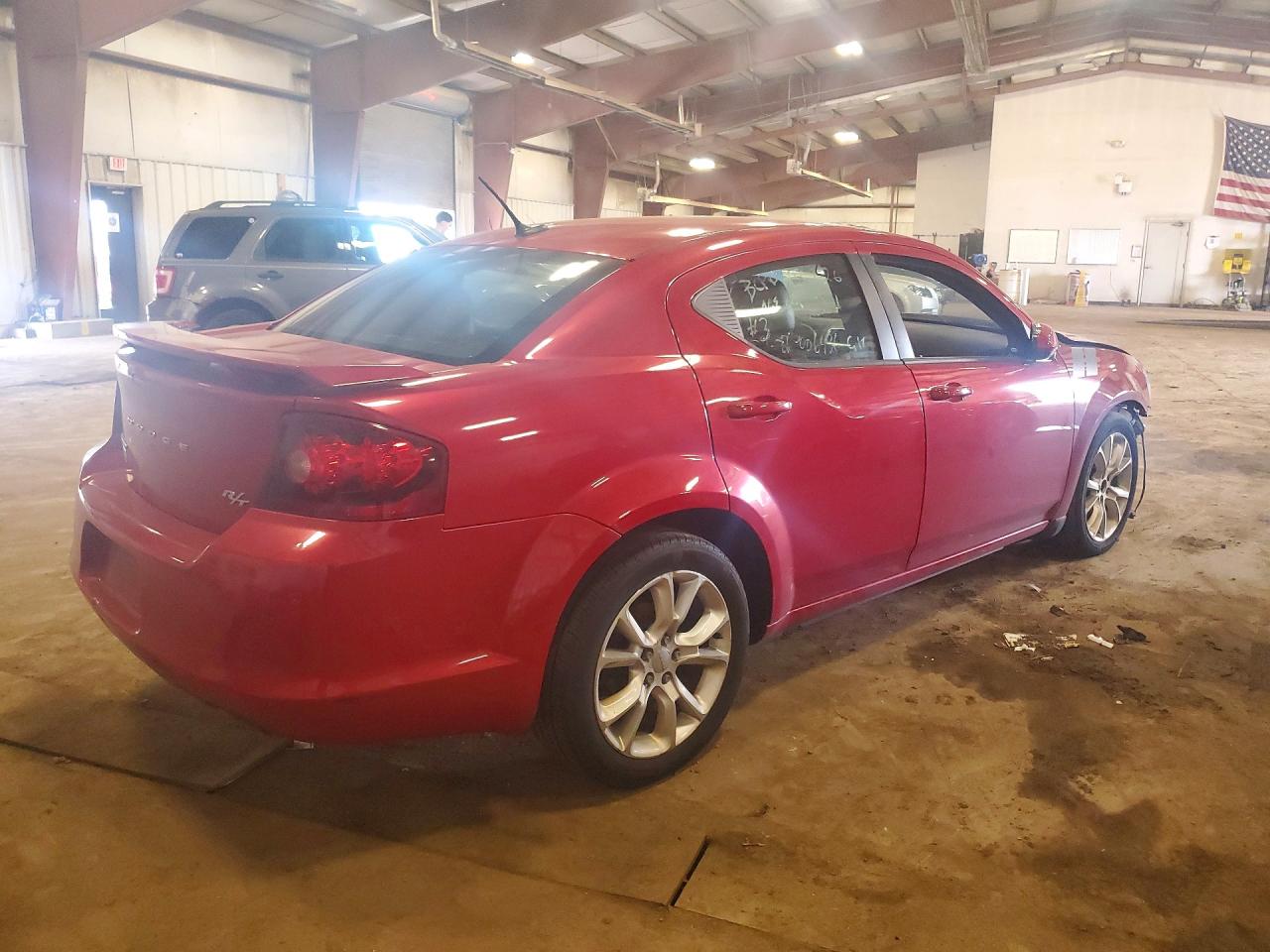 2013 Dodge Avenger R/t Burgundy vin: 1C3CDZBGXDN688442