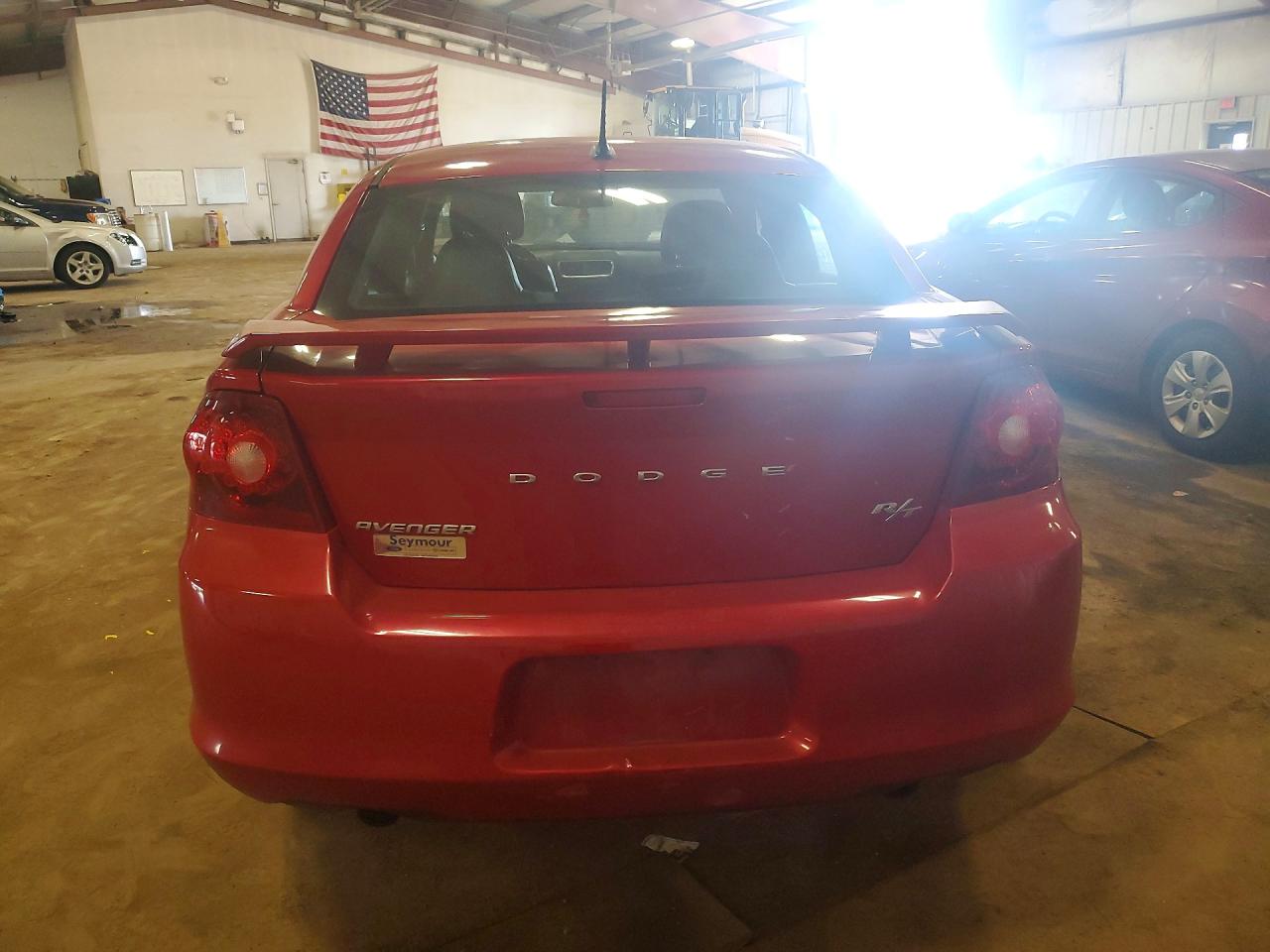 2013 Dodge Avenger R/t Burgundy vin: 1C3CDZBGXDN688442
