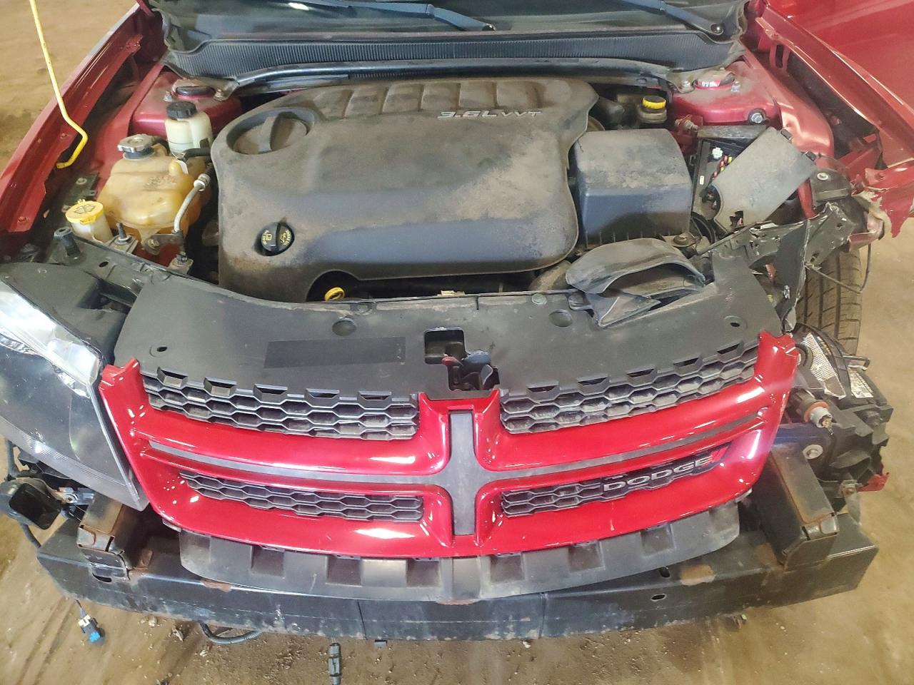 2013 Dodge Avenger R/t Burgundy vin: 1C3CDZBGXDN688442