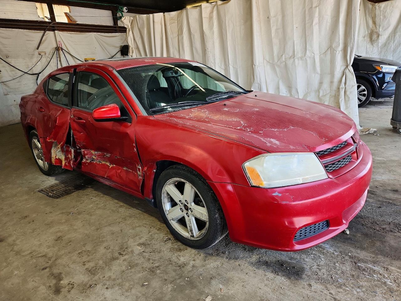 2012 Dodge Avenger Sxt Красный vin: 1C3CDZCB0CN137003