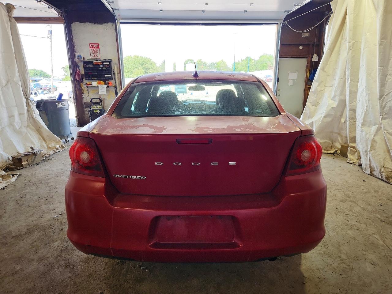 2012 Dodge Avenger Sxt Красный vin: 1C3CDZCB0CN137003