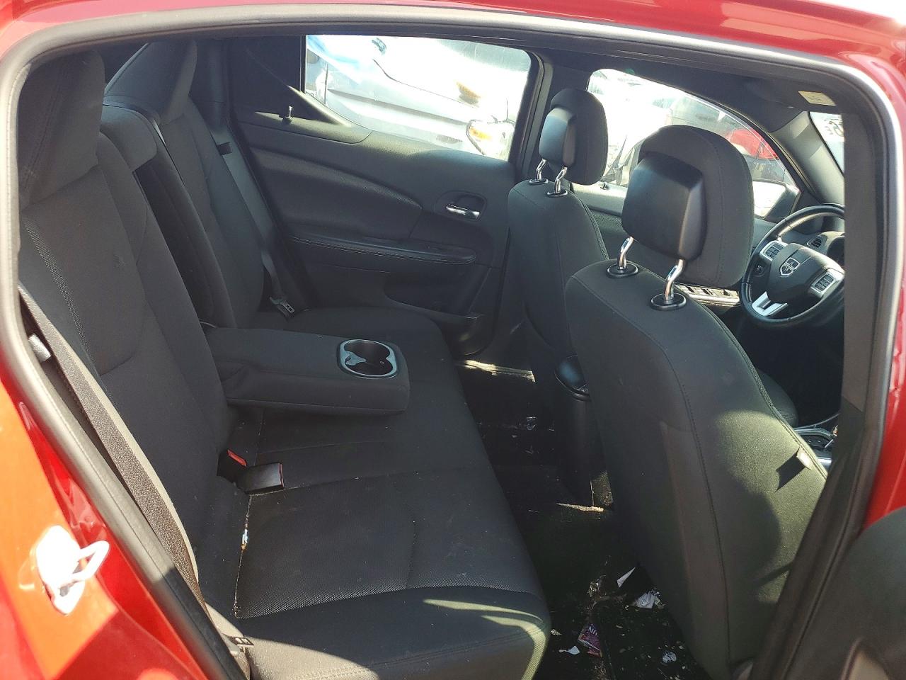 2012 Dodge Avenger Sxt Red vin: 1C3CDZCB0CN142055
