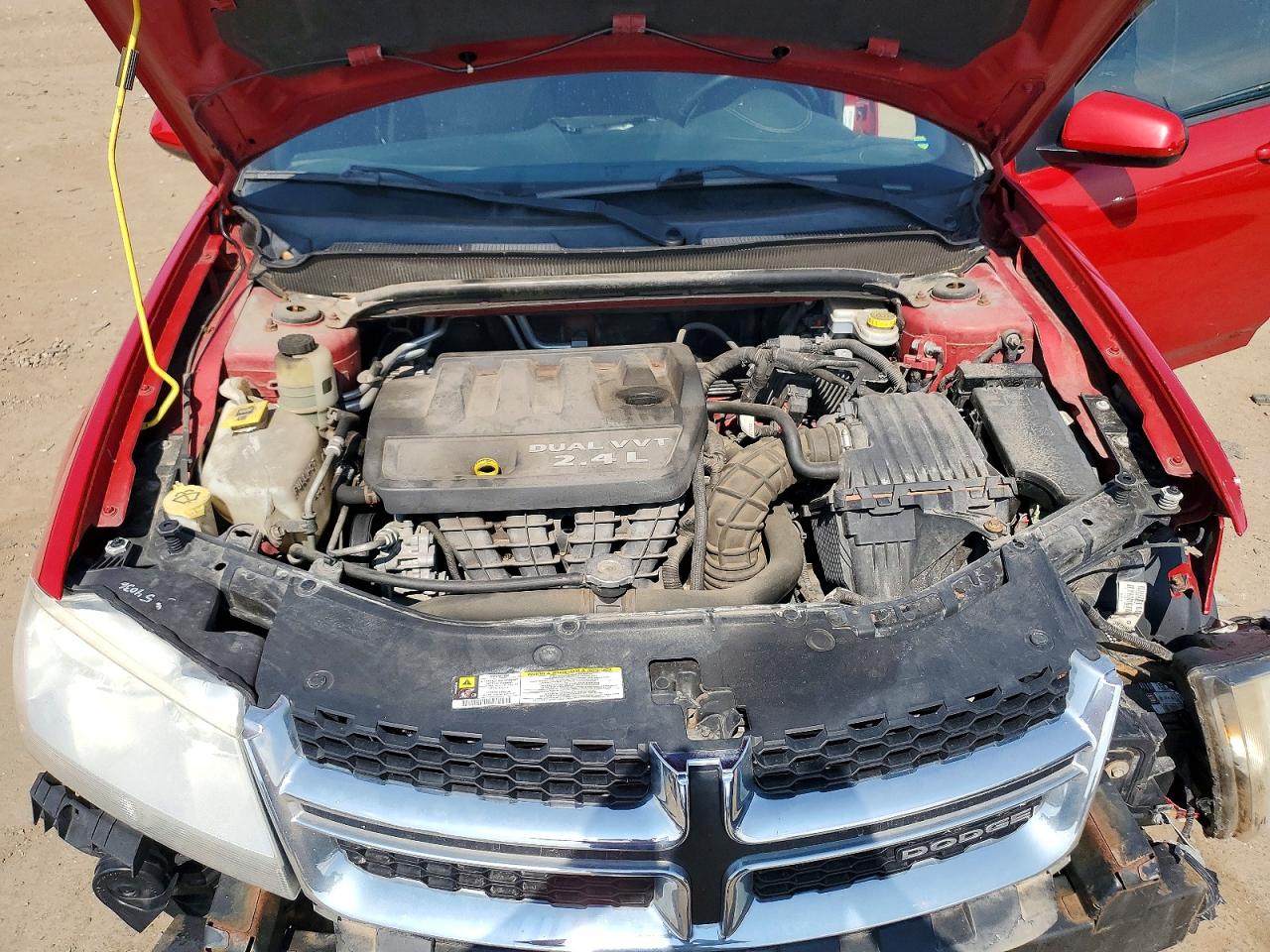 2012 Dodge Avenger Sxt Red vin: 1C3CDZCB0CN142055