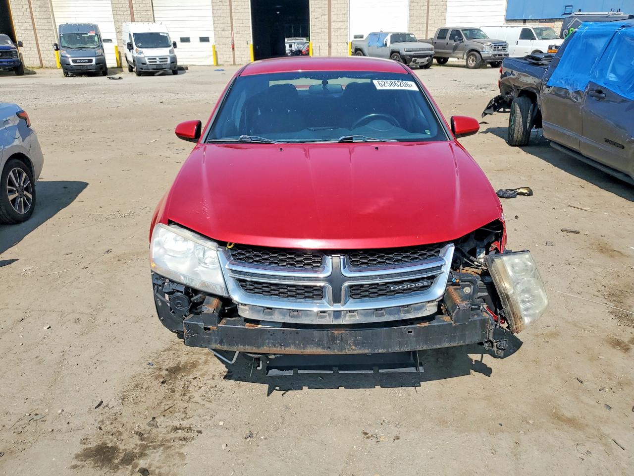 2012 Dodge Avenger Sxt Red vin: 1C3CDZCB0CN142055