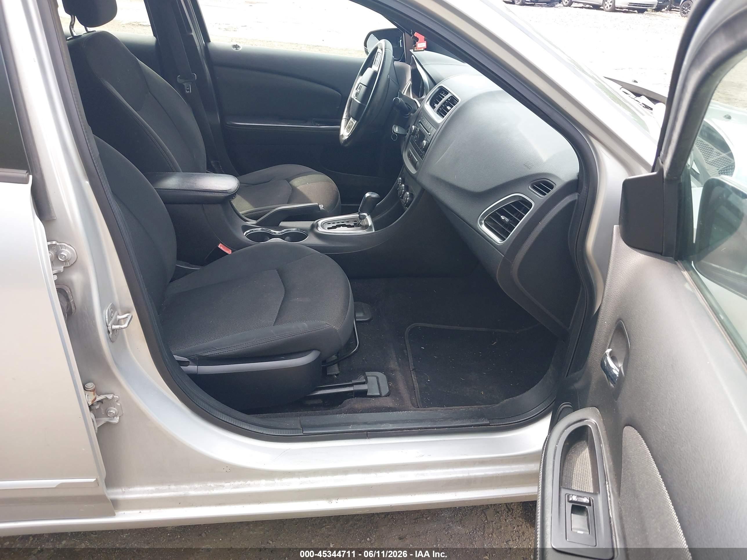 2012 Dodge Avenger Sxt Silver vin: 1C3CDZCB0CN182071