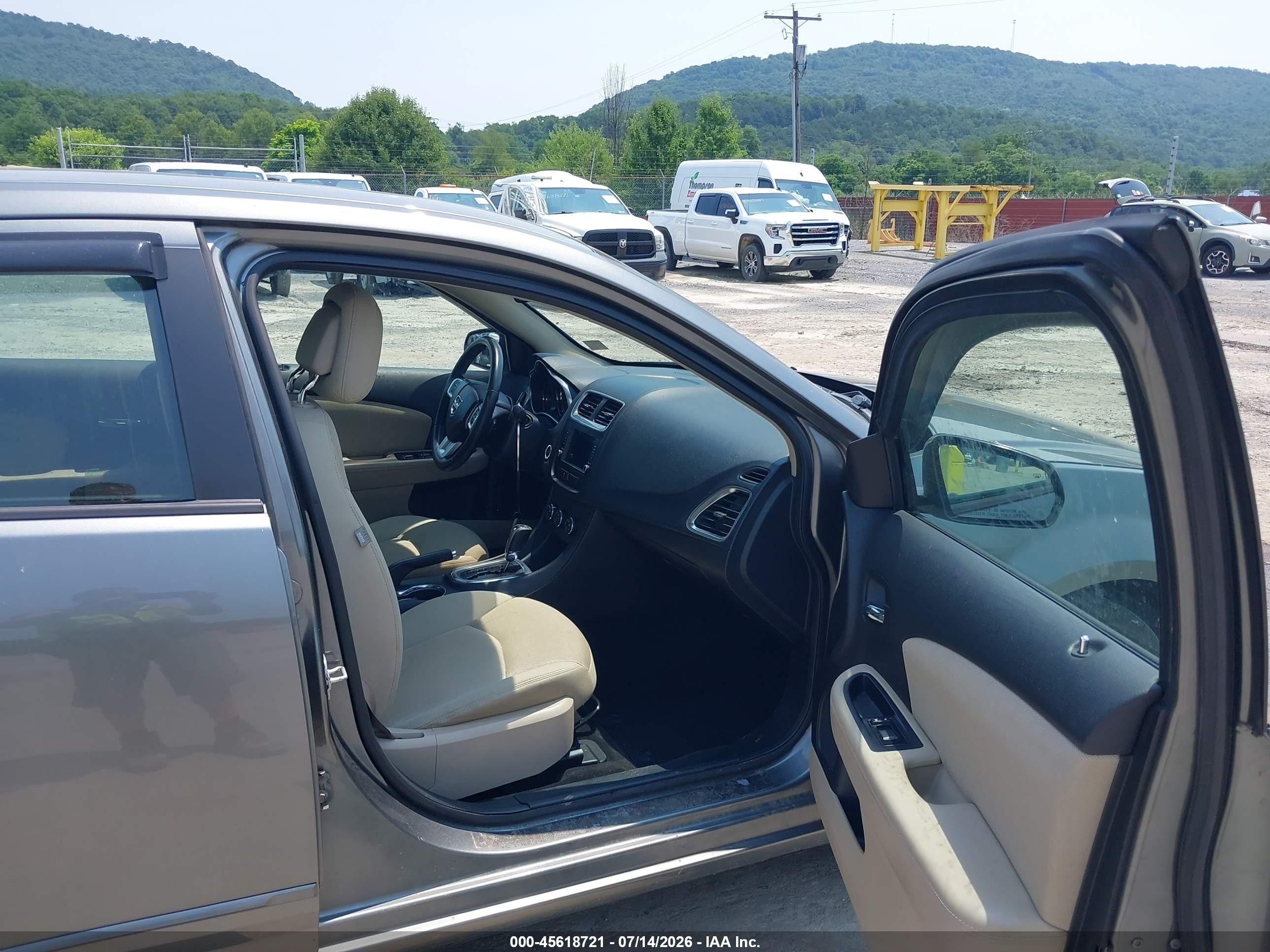 2012 Dodge Avenger Sxt Серый vin: 1C3CDZCB0CN182247