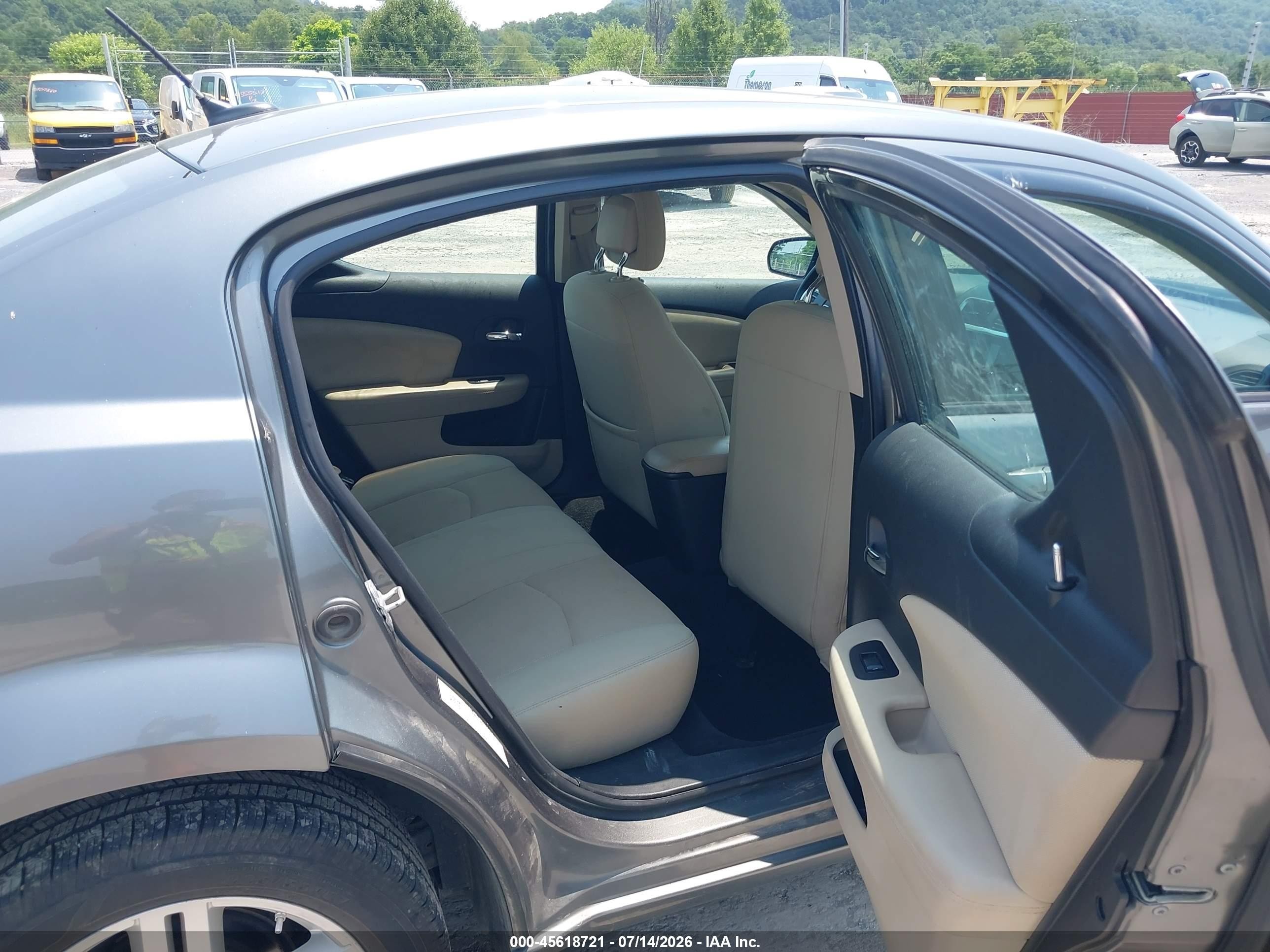 2012 Dodge Avenger Sxt Серый vin: 1C3CDZCB0CN182247