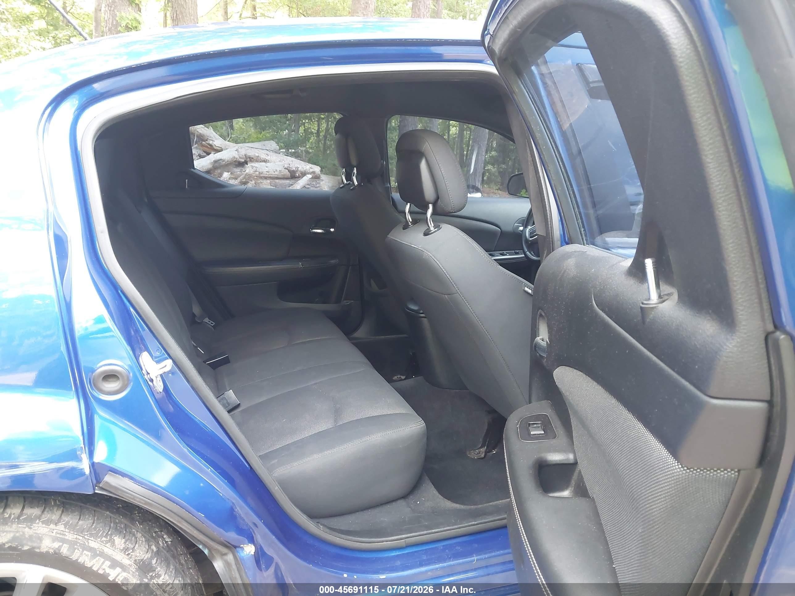 2012 Dodge Avenger Sxt Синий vin: 1C3CDZCB0CN200651