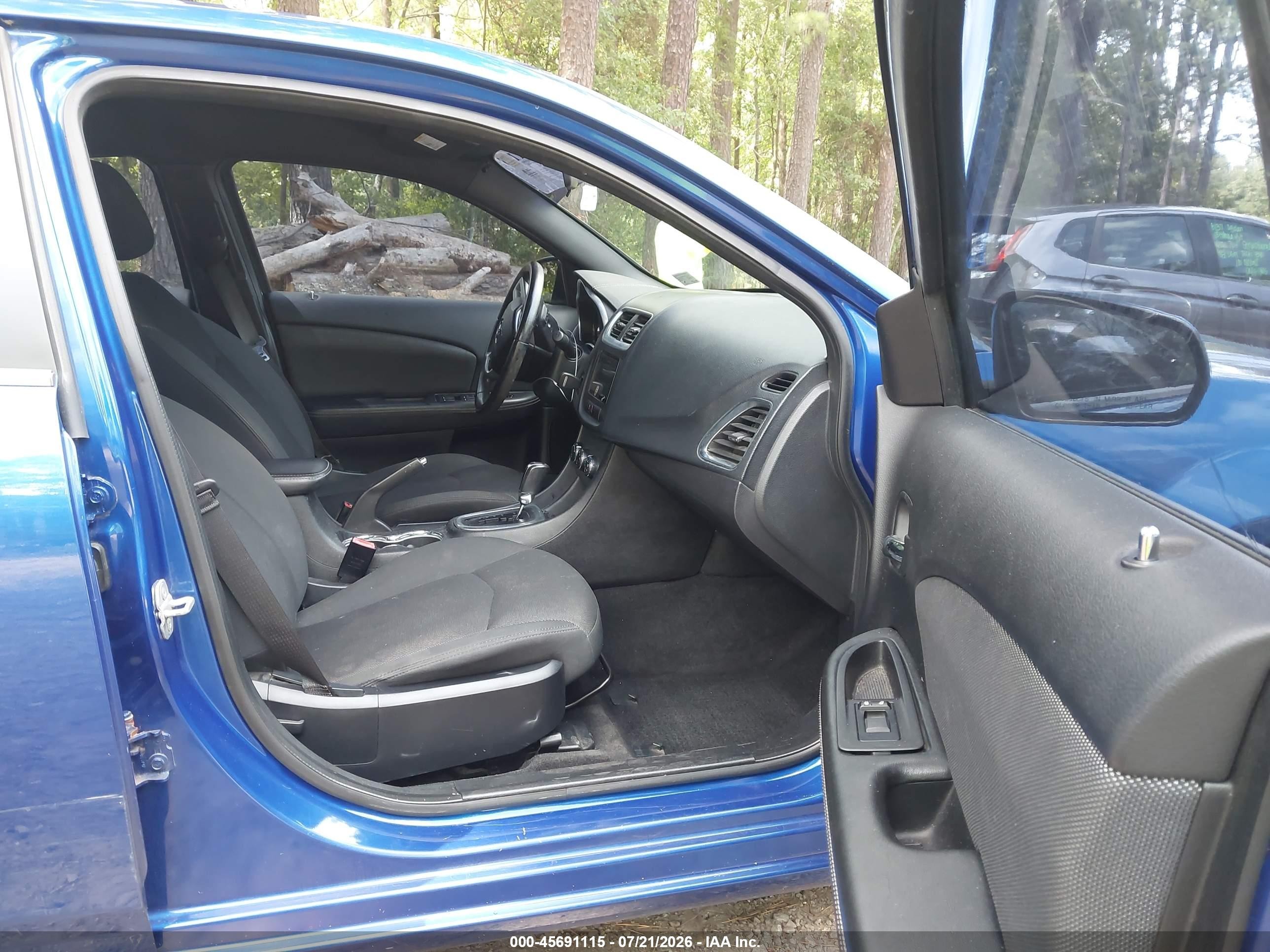2012 Dodge Avenger Sxt Синий vin: 1C3CDZCB0CN200651