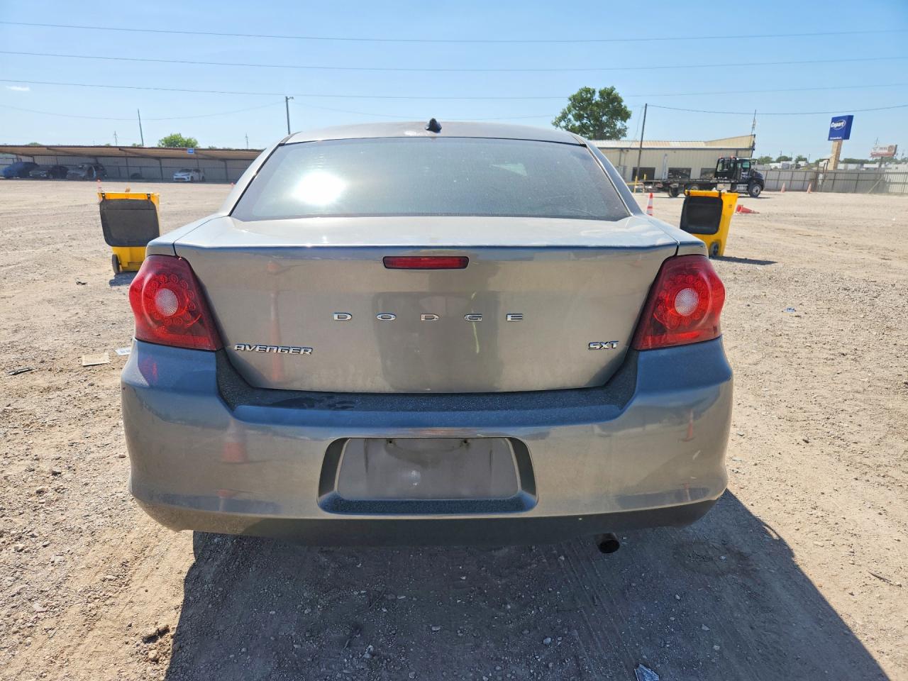 2012 Dodge Avenger Sxt Silver vin: 1C3CDZCB0CN237280