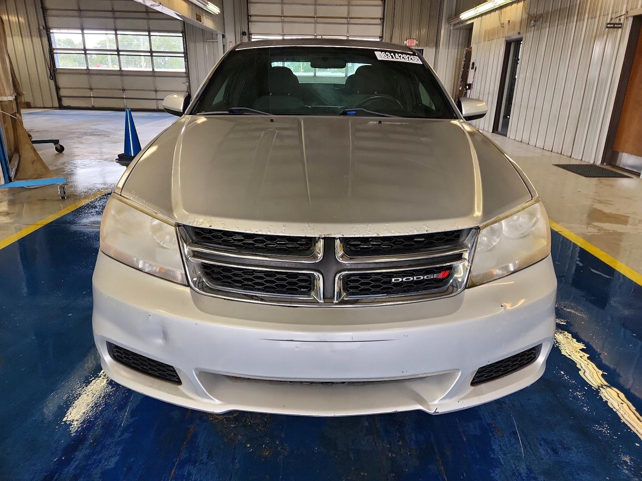 2012 Dodge Avenger Sxt Silver vin: 1C3CDZCB0CN312463