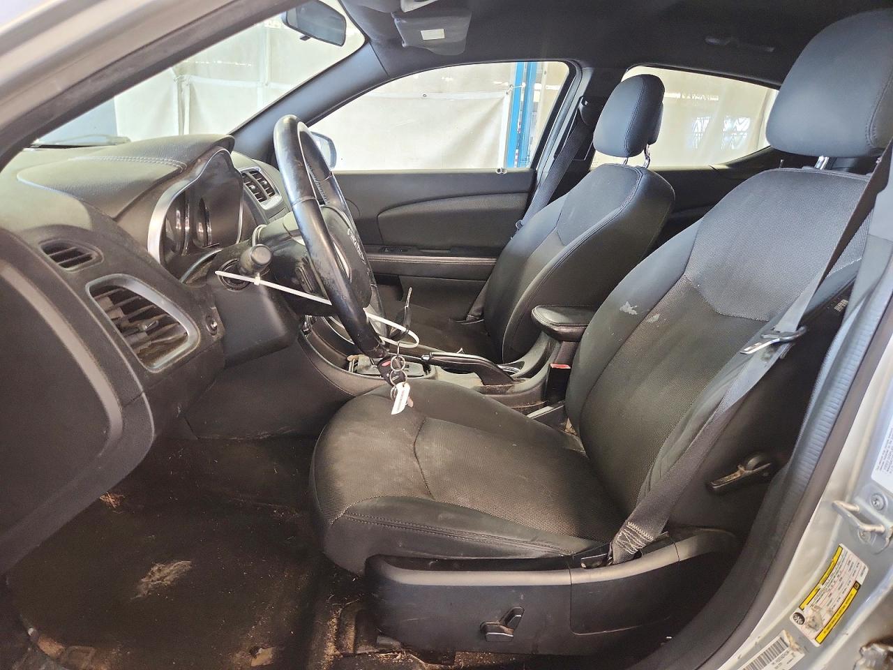 2012 Dodge Avenger Sxt Silver vin: 1C3CDZCB0CN312463