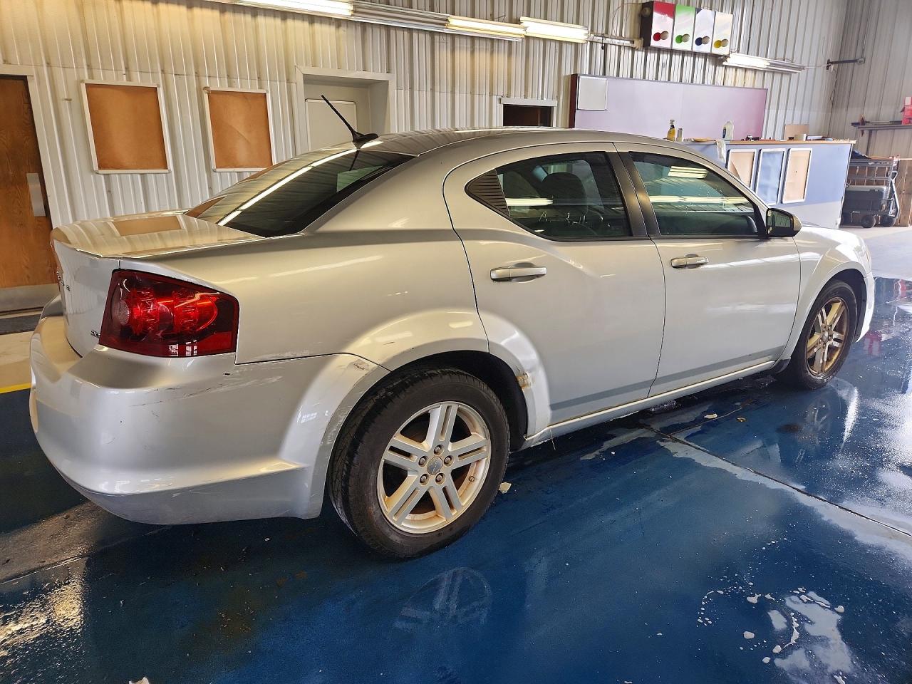 2012 Dodge Avenger Sxt Silver vin: 1C3CDZCB0CN312463
