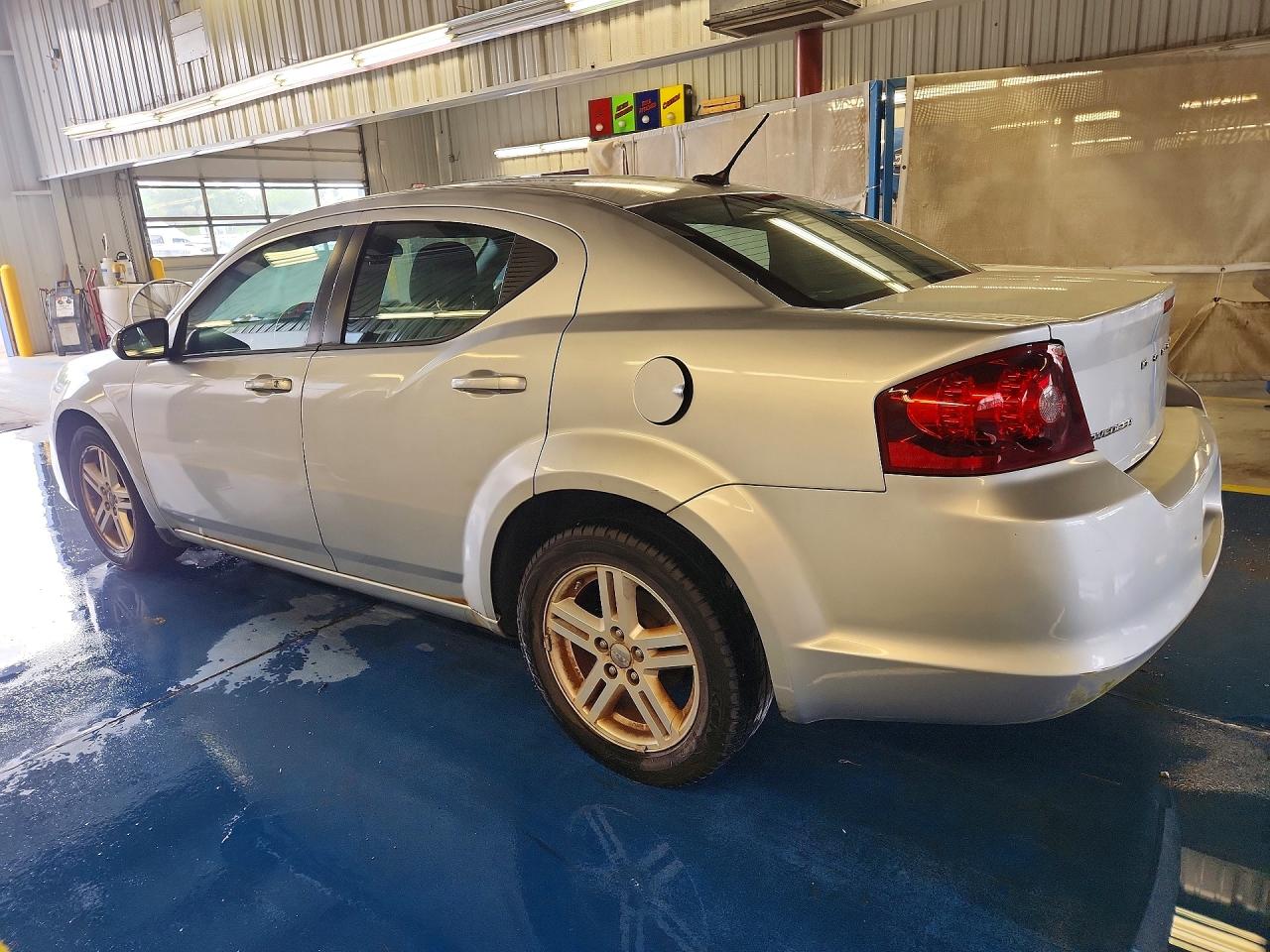 2012 Dodge Avenger Sxt Silver vin: 1C3CDZCB0CN312463