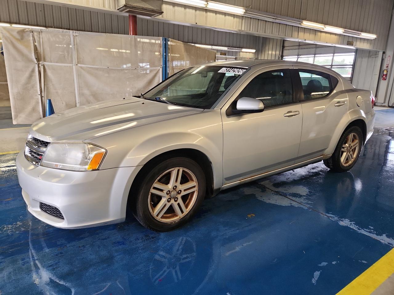 2012 Dodge Avenger Sxt Silver vin: 1C3CDZCB0CN312463 Damage: Left Front Door, Rust, > 12 Inches