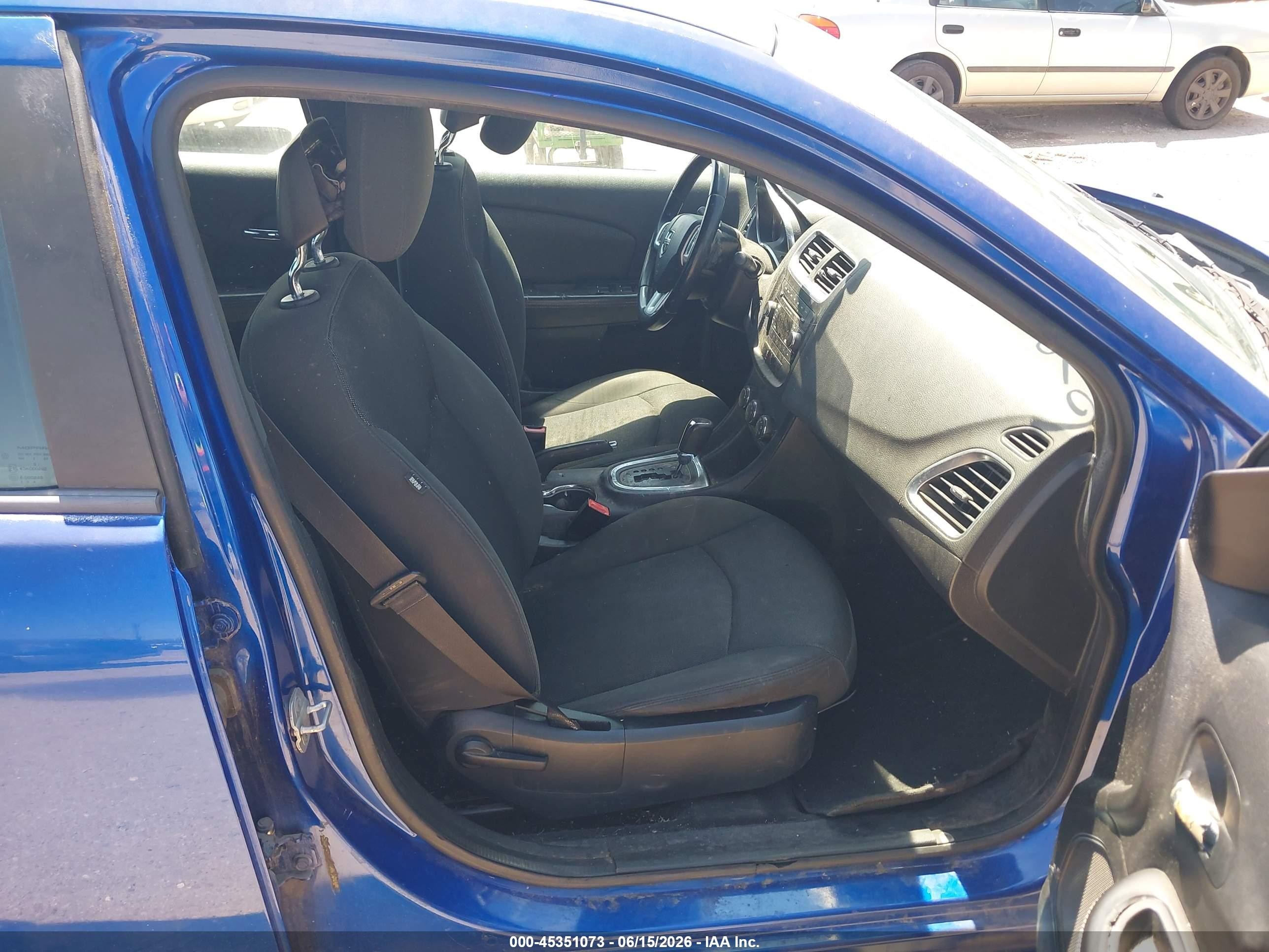 2013 Dodge Avenger Sxt Dark Blue vin: 1C3CDZCB0DN504113