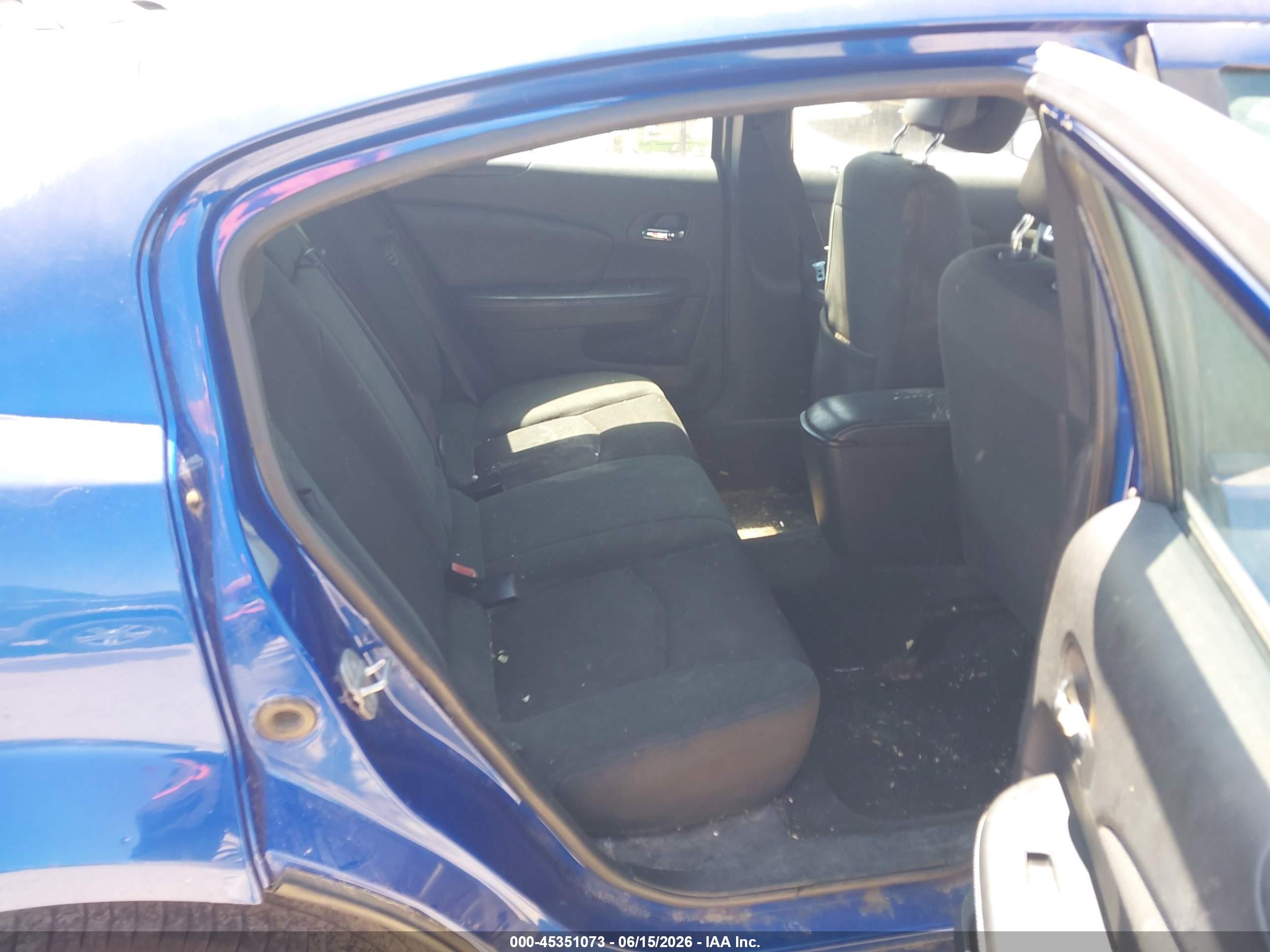2013 Dodge Avenger Sxt Dark Blue vin: 1C3CDZCB0DN504113