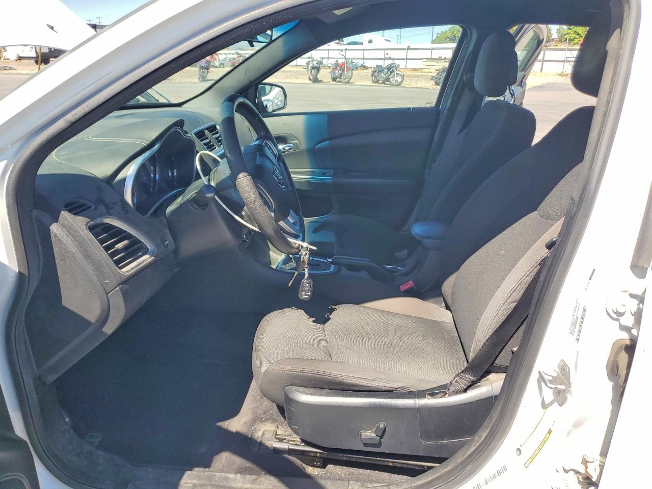 2013 Dodge Avenger Sxt White vin: 1C3CDZCB0DN548807